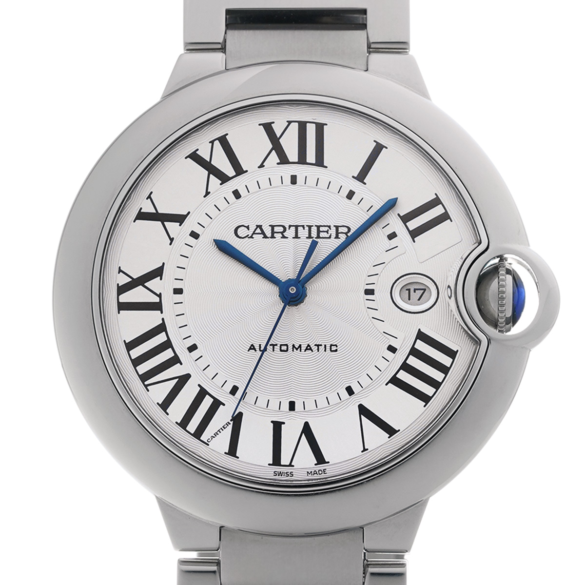 カルティエ バロンブルー W69012Z4 シルバー メンズ 時計 【中古】【wristwatch】