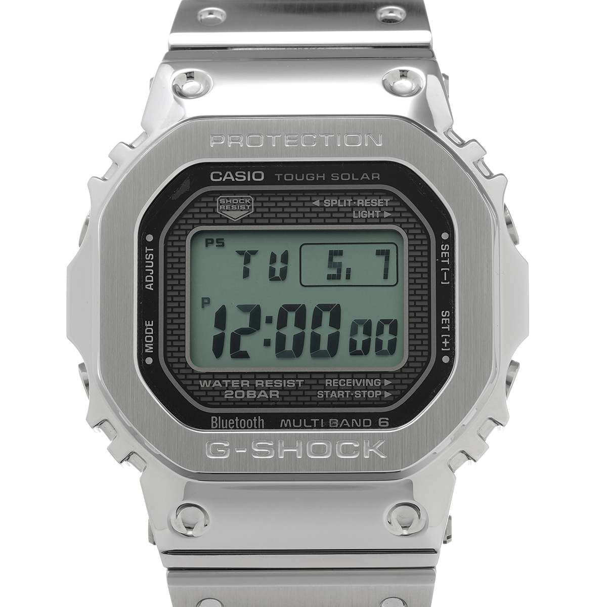 カシオ G-SHOCK GMW-B5000シリーズ GMW-B5000D-1JF ブラック メンズ 時計 【中古】【wristwatch】: ブランド 時計｜WATCHNIAN(ウォッチニアン)公式通販/旧一風騎士