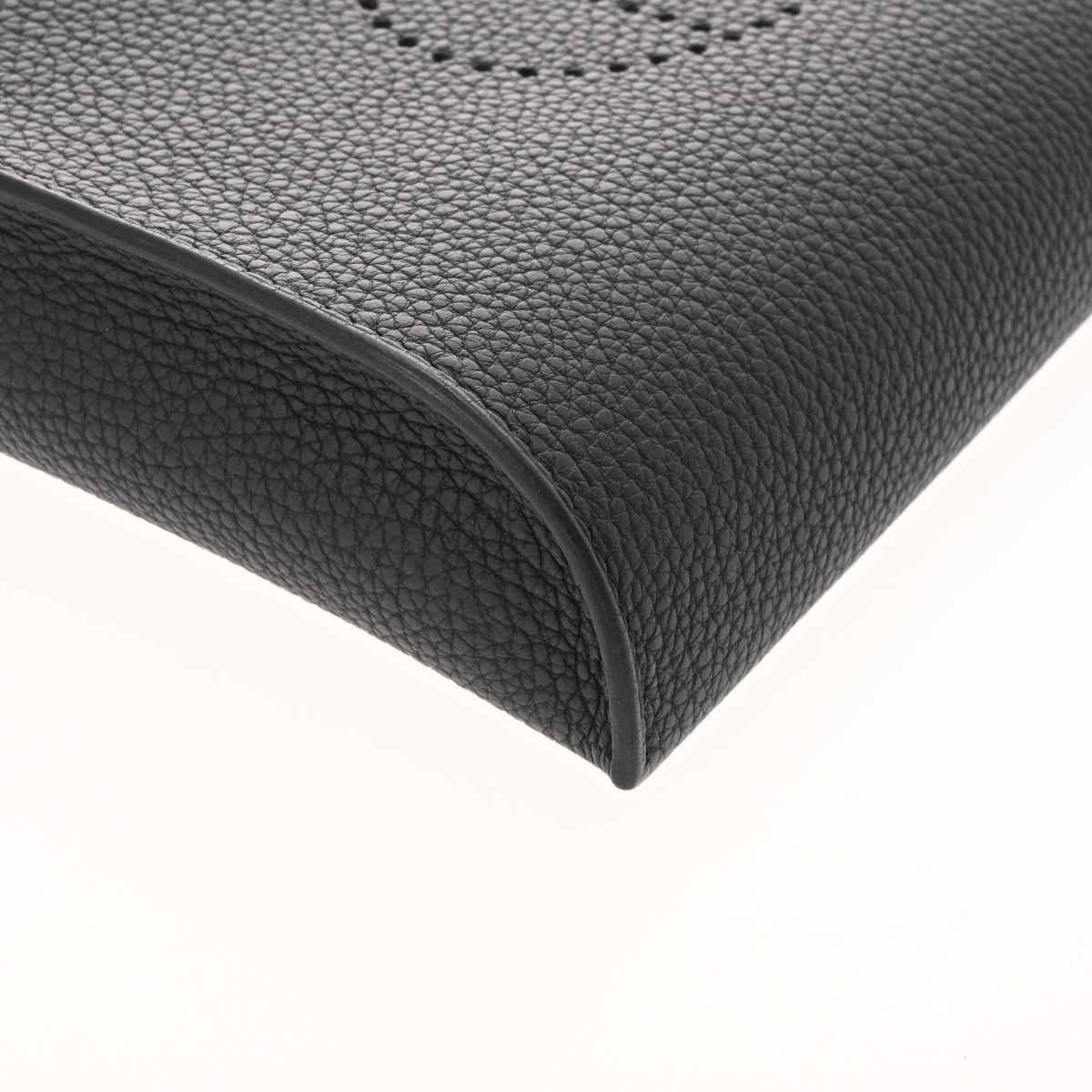 エルメス ヴィドポッシュ ブラック トゴ ユニセックス バッグ 【中古