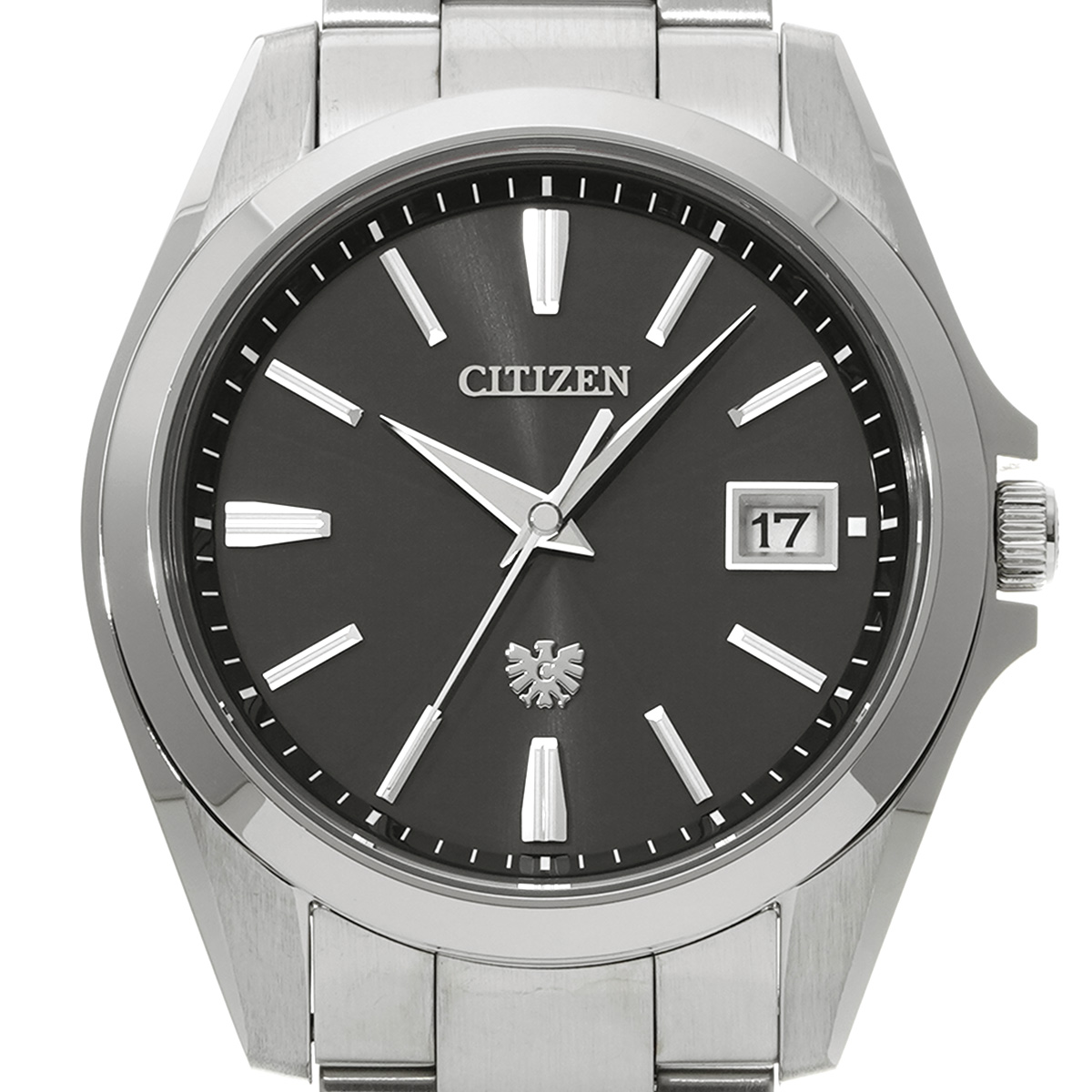 【未使用美品】THE CITIZEN AQ4060-50E ソーラーメンズ 箱付 シチズン ザ・シチズン エコドライブ AQ4060-50E ブラック