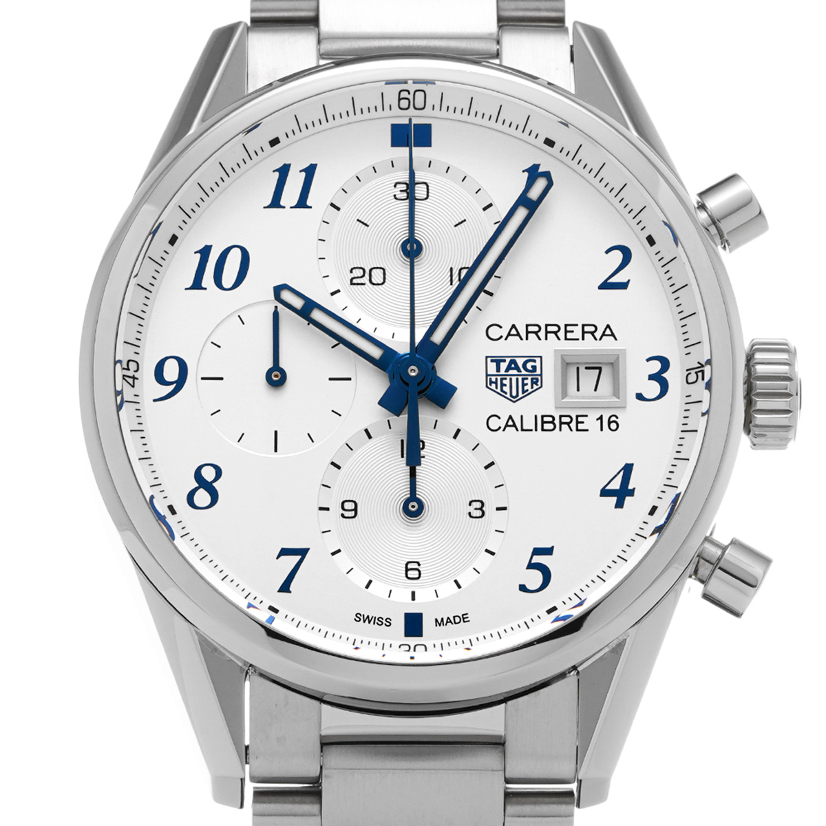 タグ ホイヤー カレラ キャリバー16 クロノグラフ ブルーエディション