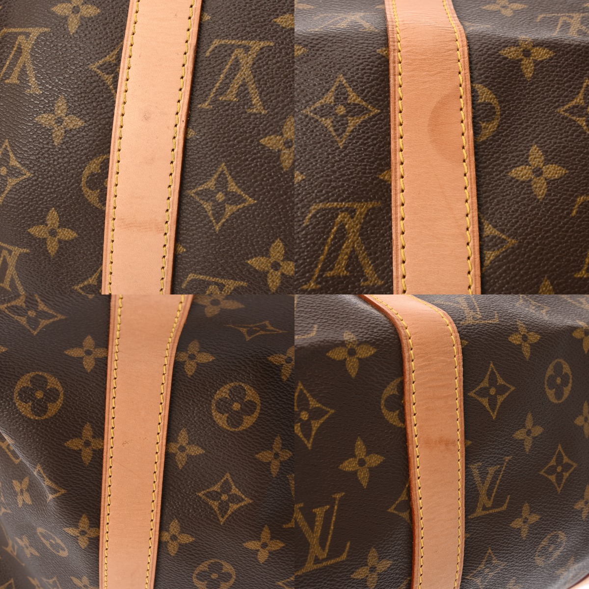 【中古品】 ルイ ヴィトン キーポルバンドリエール50 モノグラム M41416 ルイ ヴィトン モノグラム キーポル バンドリエール 50 ブラウン