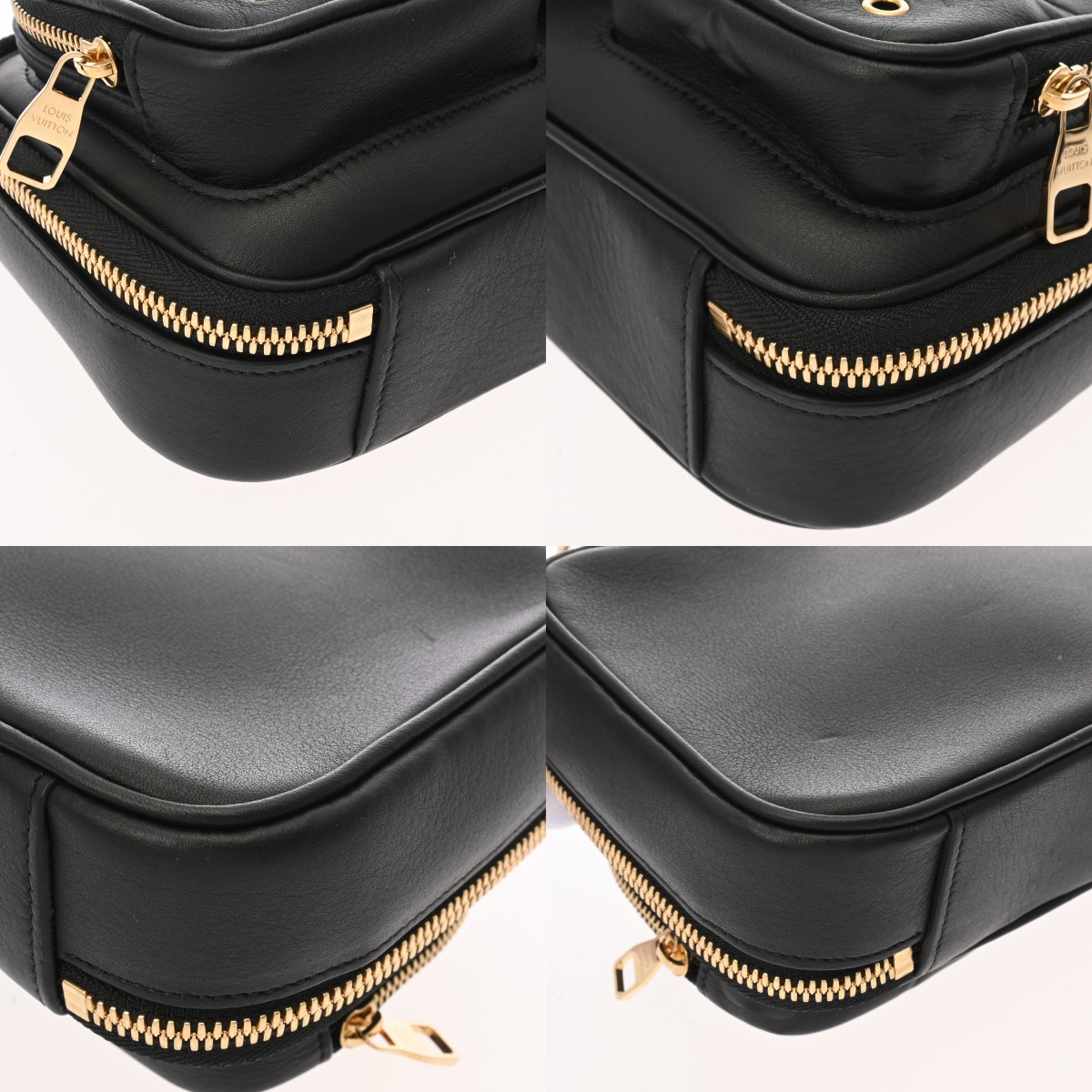 ルイ ヴィトン ユーティリティクロスボディ ブラック M80450 カーフ