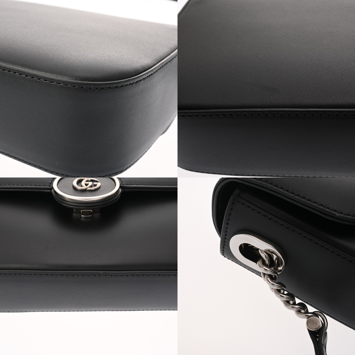 グッチ スモール ショルダー プチGG ブラック 739721 498879 グッチ スモール ショルダー プチGG ブラック 739721 498879