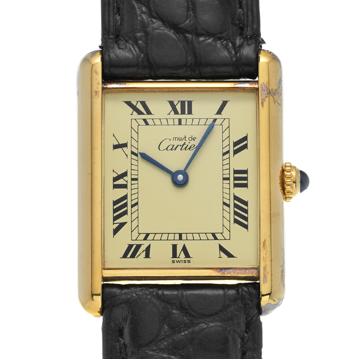 カルティエ マストタンク LM ヴェルメイユ 590005 イエロー ユニ