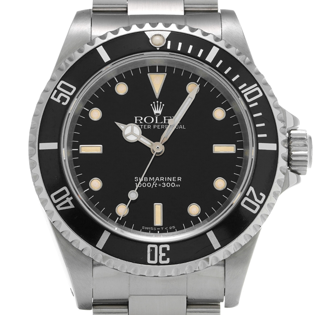 ロレックス サブマリーナ 14060 ブラック メンズ 時計 【中古