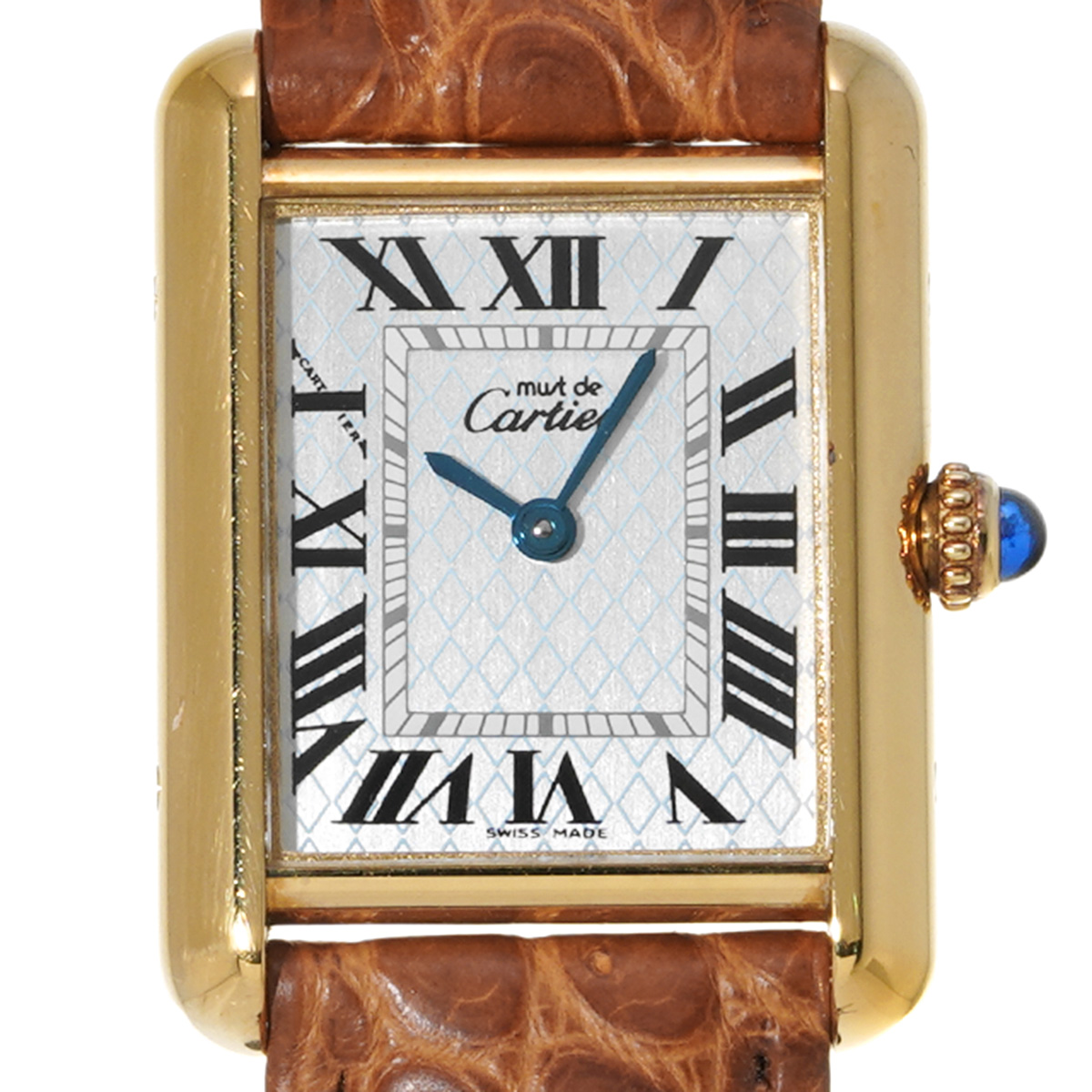 カルティエ マストタンク ヴェルメイユ SM W1018587 シルバー