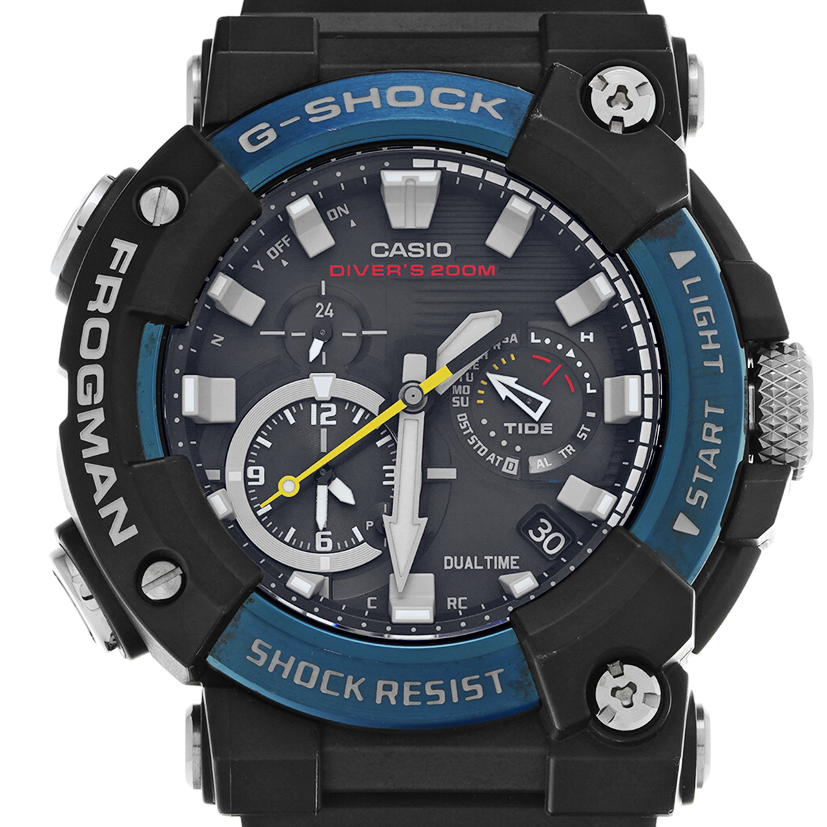 【美品】G-SHOCK GWF-A1000-1A2JF ブルー　ブラック G-SHOCK ジーショック 腕時計 Bluetooth搭載電波ソーラー