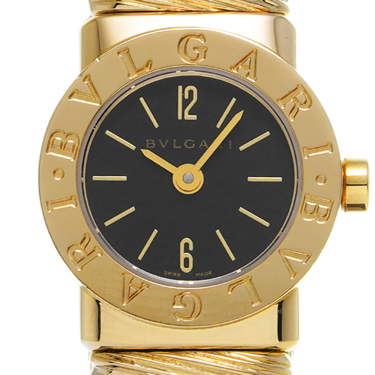 ブルガリ ブルガリブルガリ トゥボガス BB192T ブラック レディース