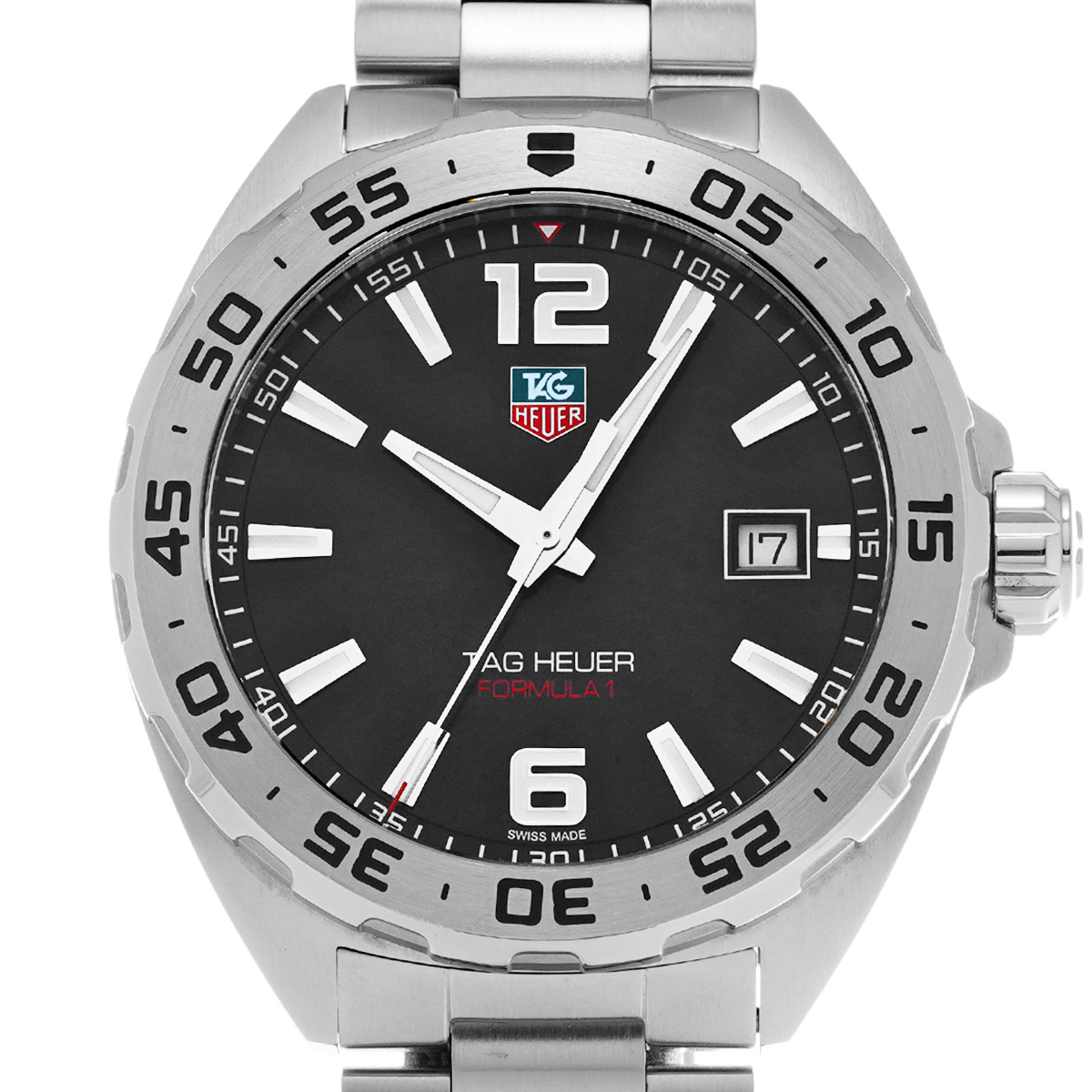 タグ ホイヤー フォーミュラ1 クォーツ WAZ1112.BA0875 ブラック