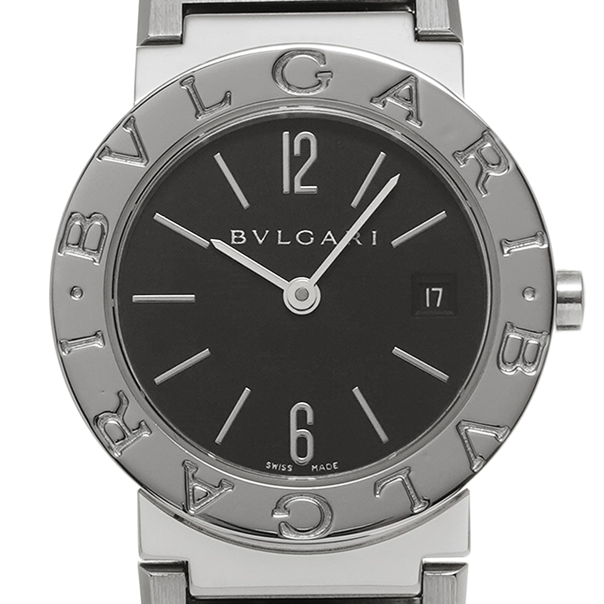 ブルガリ ブルガリブルガリ BB26SS ブラック レディース 時計 【中古