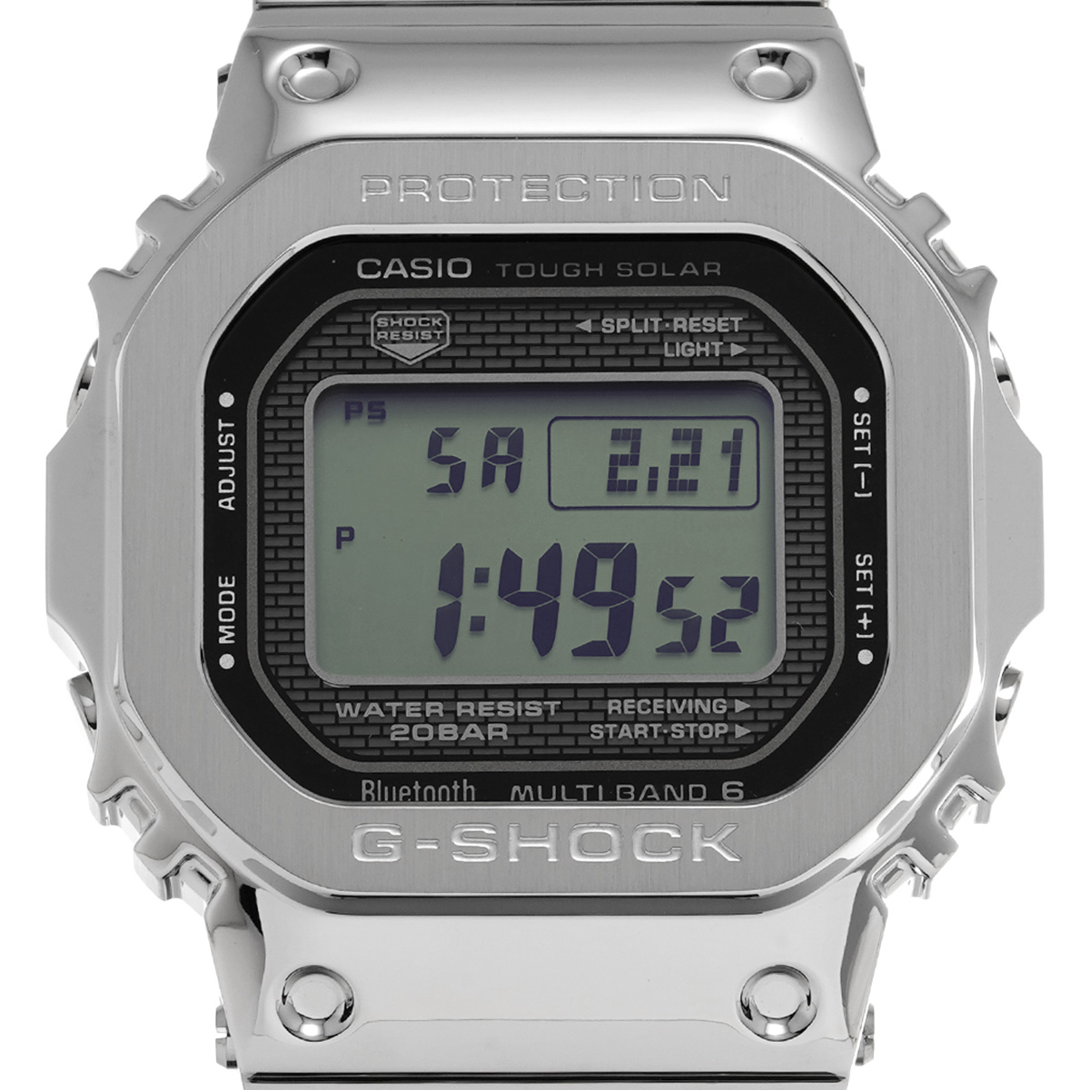 カシオ G-SHOCK GMW-B5000シリーズ GMW-B5000D-1JF ブラック メンズ