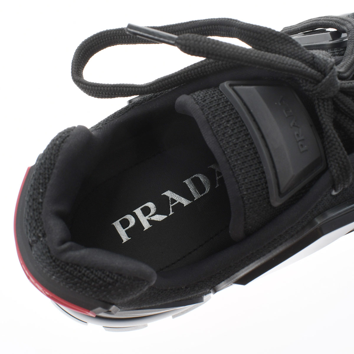 プラダ / PRADA クラウドバスト サンダー スニーカー #7 ブラック