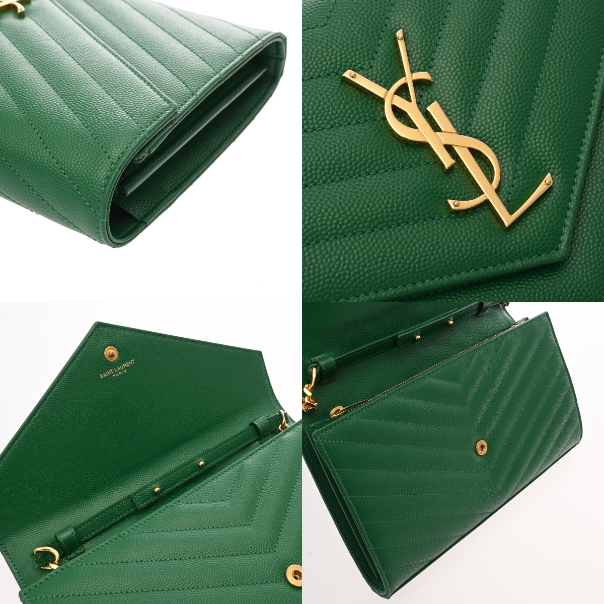 サンローラン カサンドラ クラシック チェーンウォレット