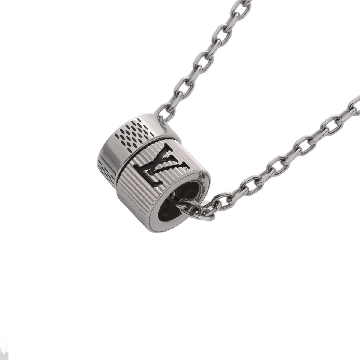 ルイ ヴィトン ペンダント・ダミエ リング シルバー M02250