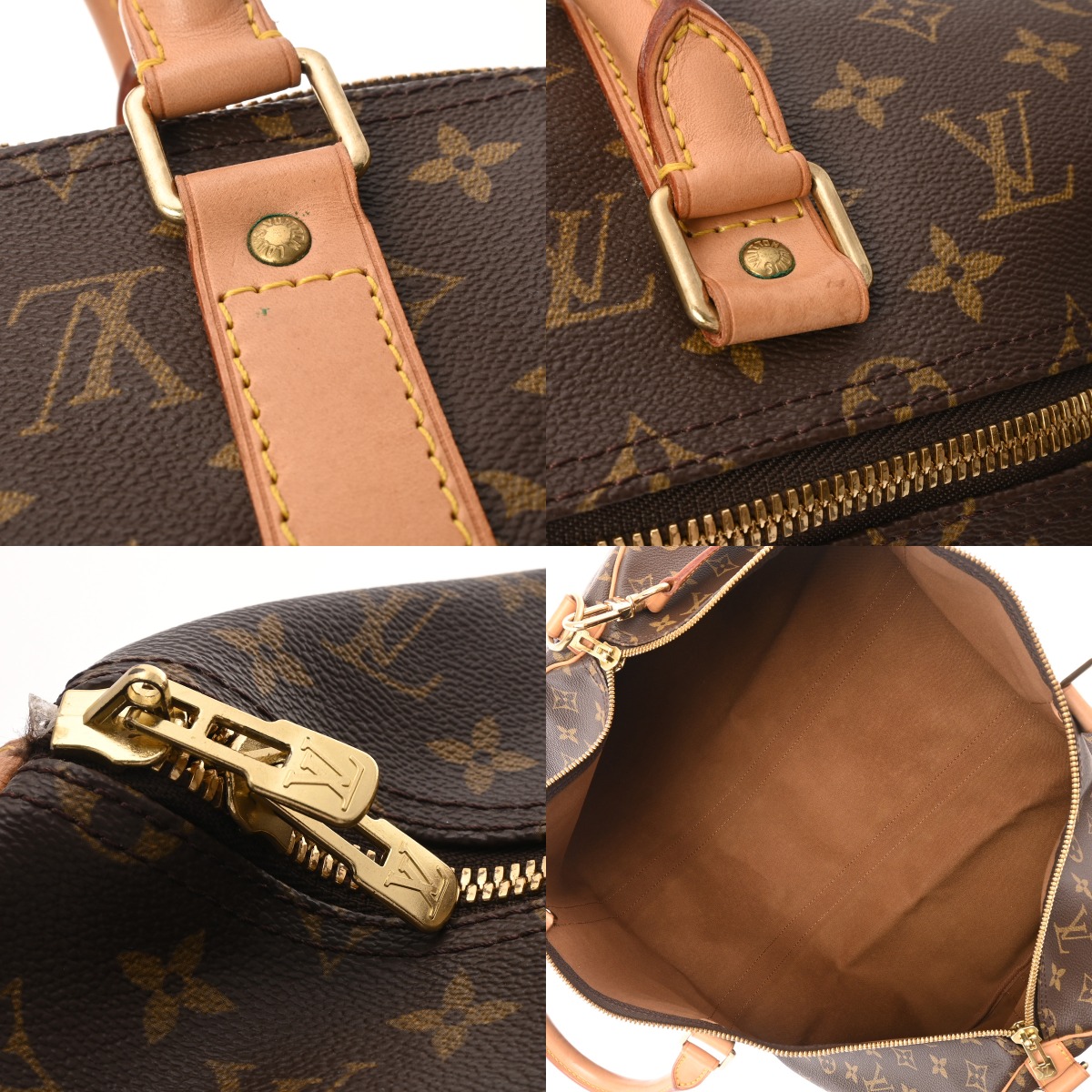【中古品】 ルイ ヴィトン キーポルバンドリエール50 モノグラム M41416 ルイ ヴィトン モノグラム キーポル バンドリエール 50 ブラウン