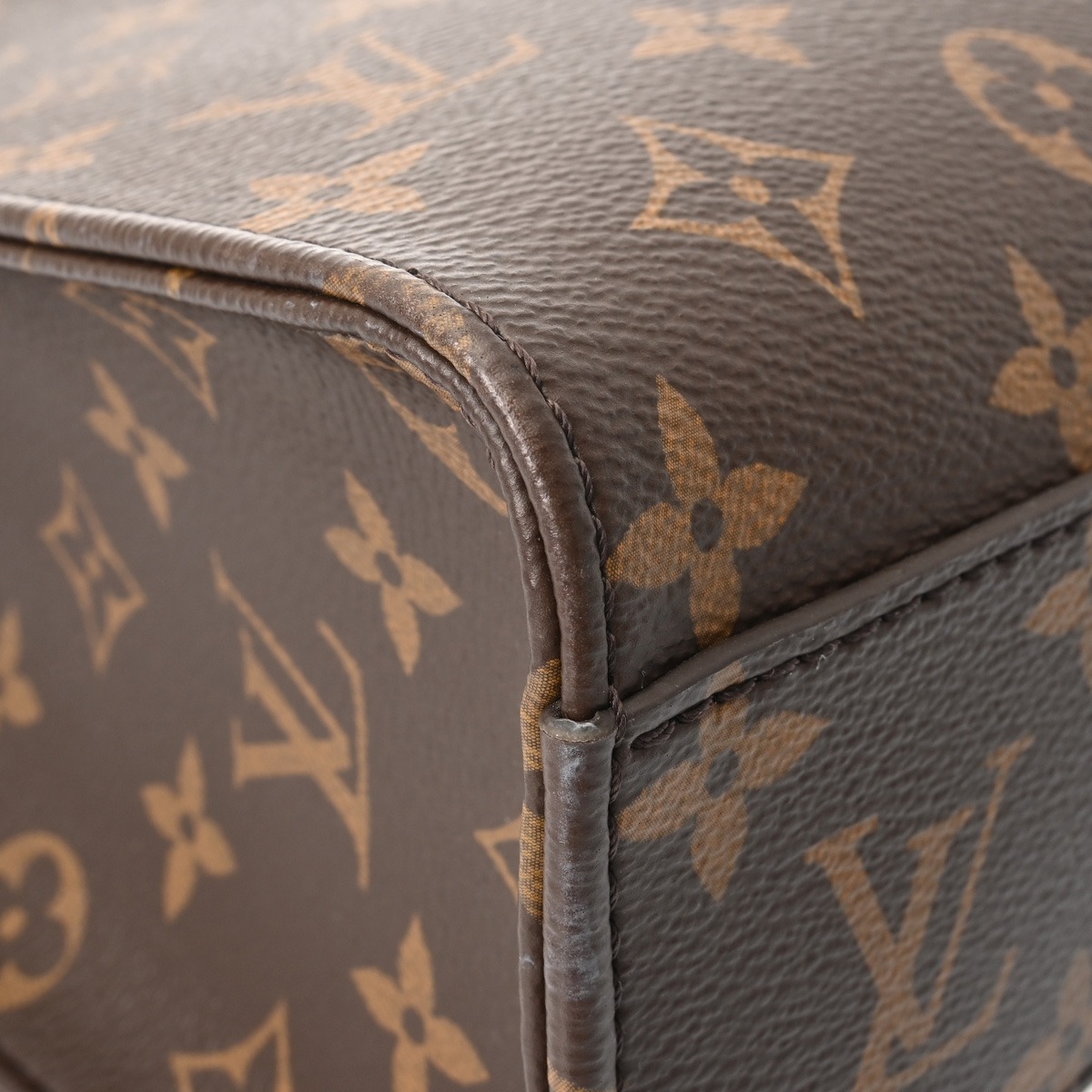 LOUIS VUITTON トートバッグ ブラウン 中古・古着通販】LOUIS VUITTON (ルイ ヴィトン) トートバッグ