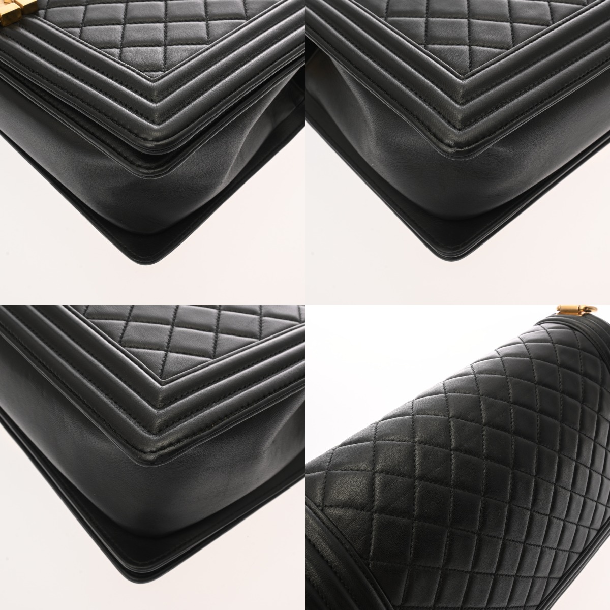 シャネル ボーイシャネル チェーンショルダー28cm ブラック A92193