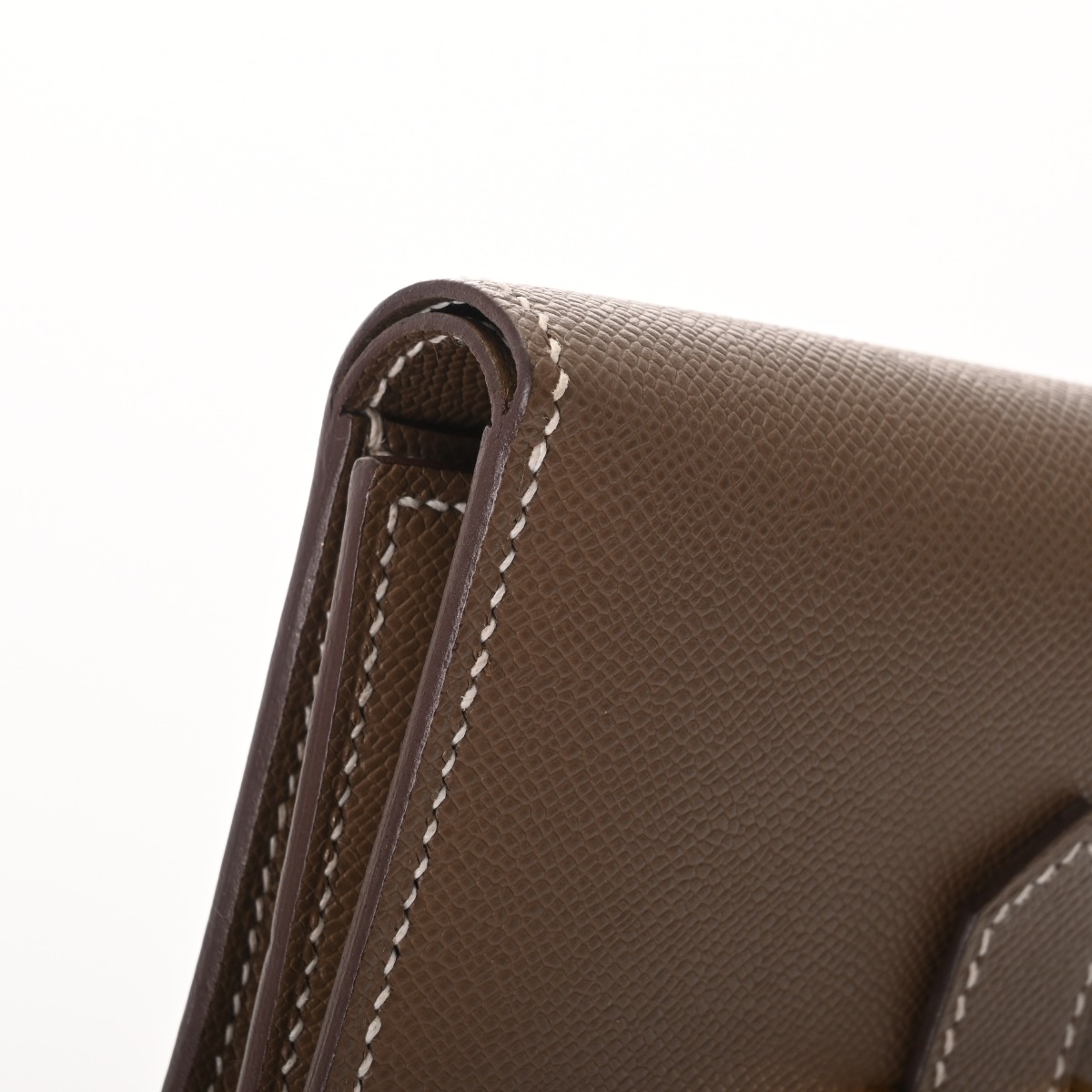 エルメス ベアン コンビネ エトゥープ ヴォー・マダム レディース 財布