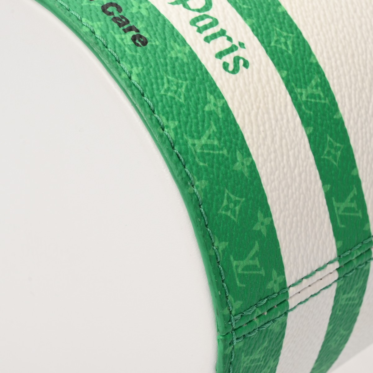 ルイ ヴィトン LV ペイント カン グリーン/ホワイト M81592 キャンバス