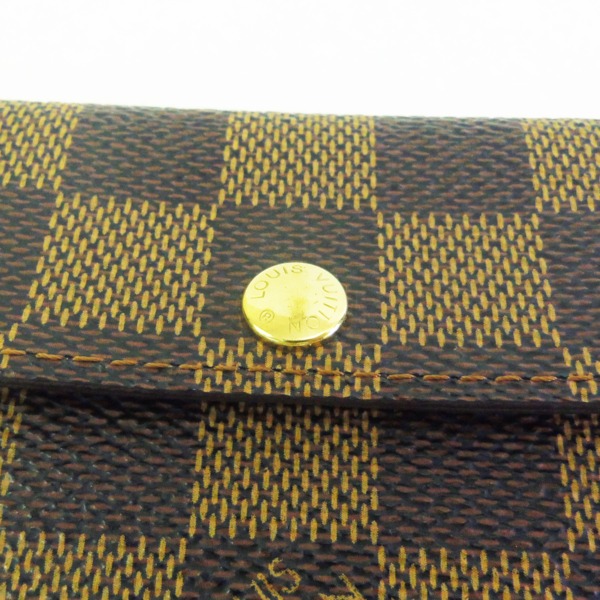 美品 ルイヴィトン ダミエ ラドロー コインケース Wホック財布 両面財布 コンパクト財布 カードケース N62925