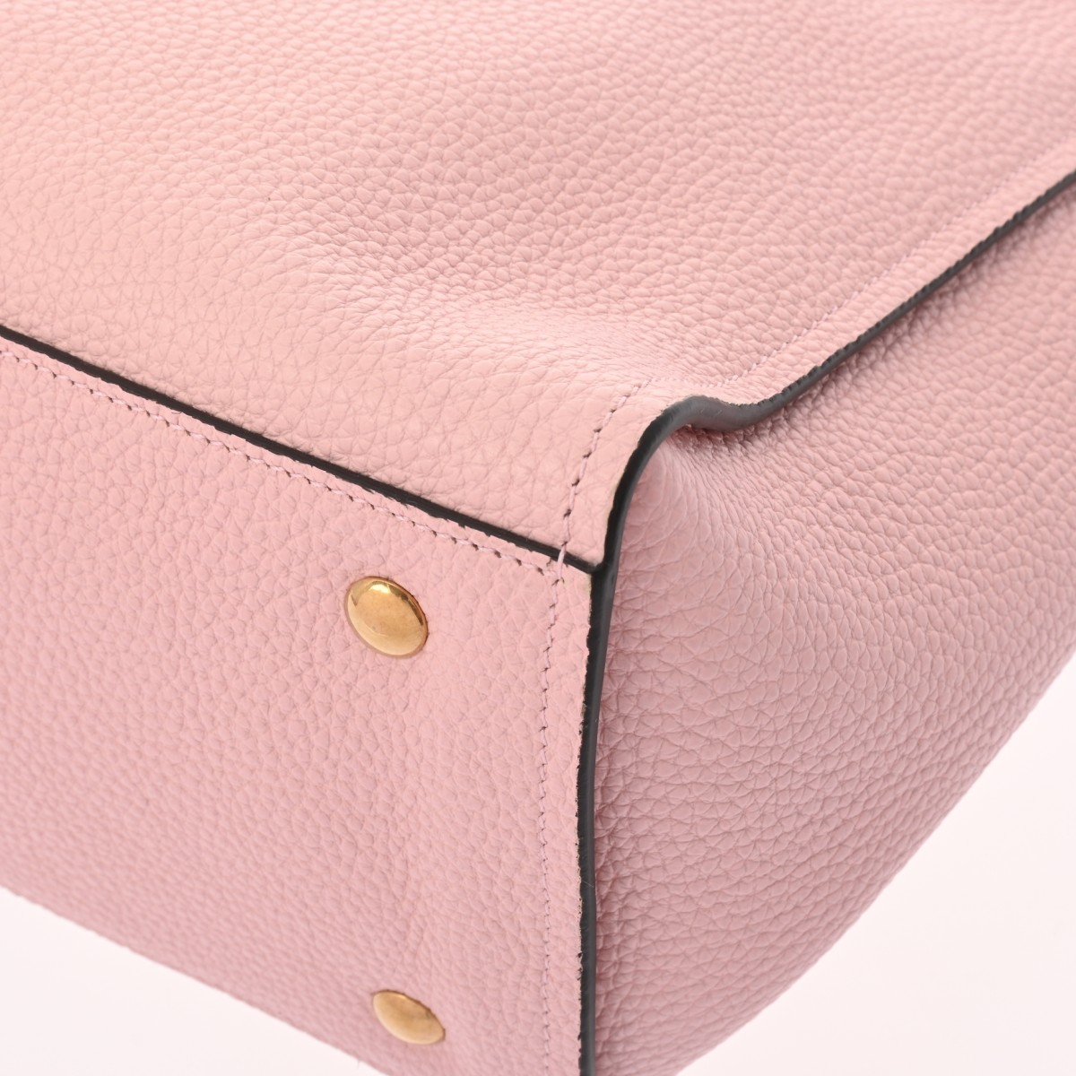 フェラガモ 2WAY ショルダーバッグ ピンク レザー レディース バッグ