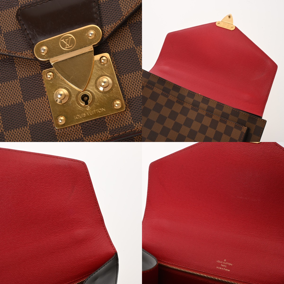 ルイ・ヴィトン ダミエ・キャンバス 名刺入れ ブラウン ルイ・ヴィトン(LOUIS VUITTON) ダミエ(Demier) 名刺入れ メンズ