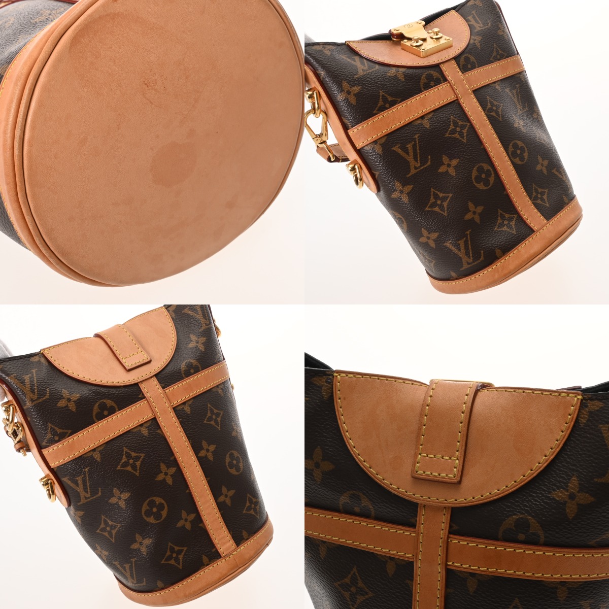 ルイ・ヴィトン ダッフルバッグ ブラウン ルイヴィトン モノグラム ダッフルバッグ ブラウン M43587