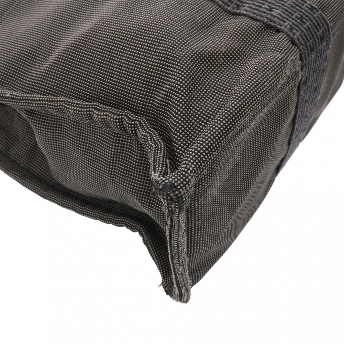 エルメス エールライン MM 旧型 グレー キャンバス ユニセックス