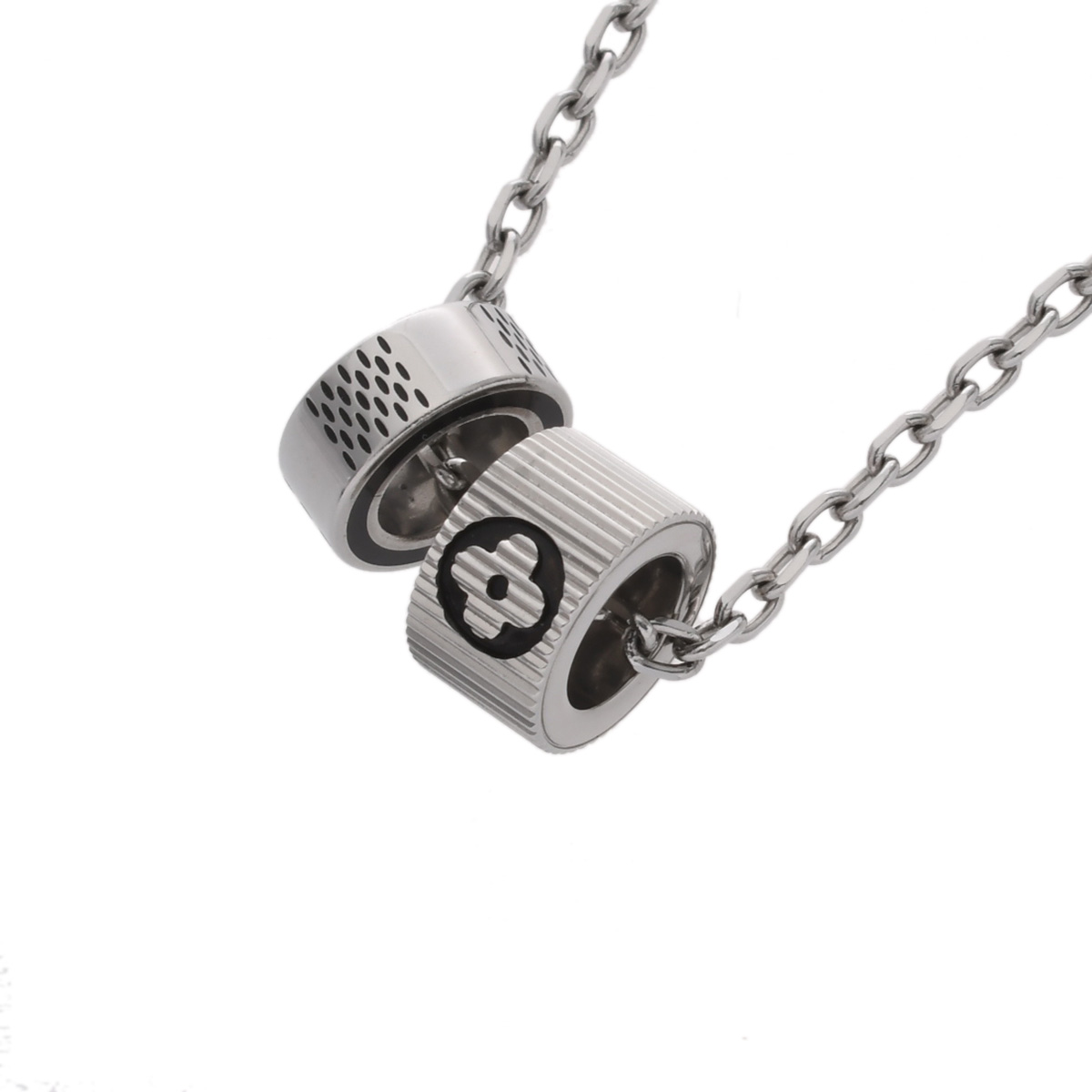 ルイ ヴィトン ペンダント・ダミエ リング シルバー M02250