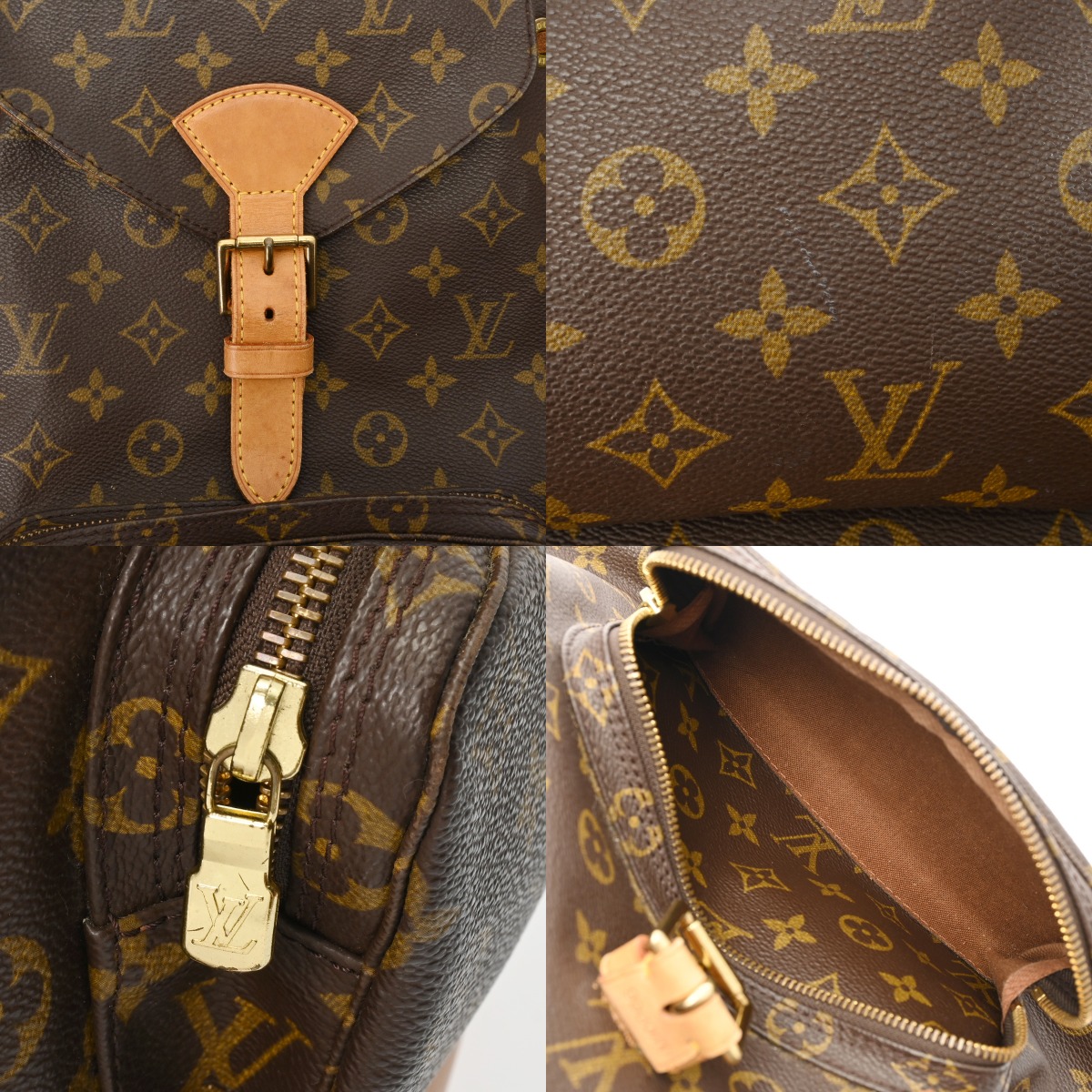 ルイ ヴィトン モノグラム モンスリ GM ブラウン M51135 モノグラム