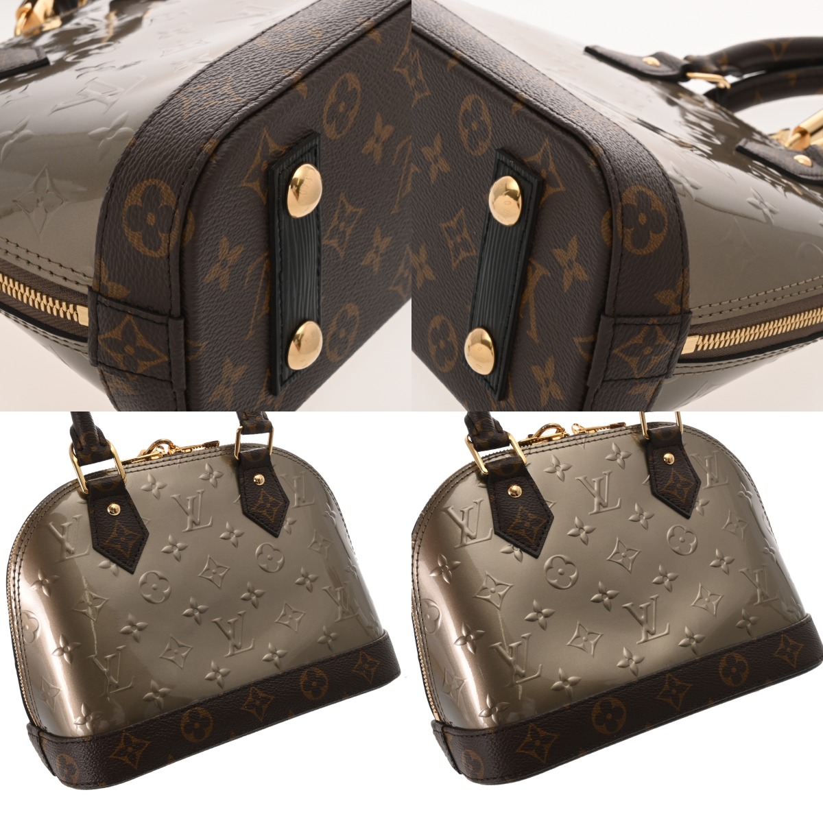 Louis Vuitton ヴェルニ アルマBB ハンドバッグ LOUIS VUITTON◇アルマBB_モノグラム・ヴェルニ/エナメル/BRD