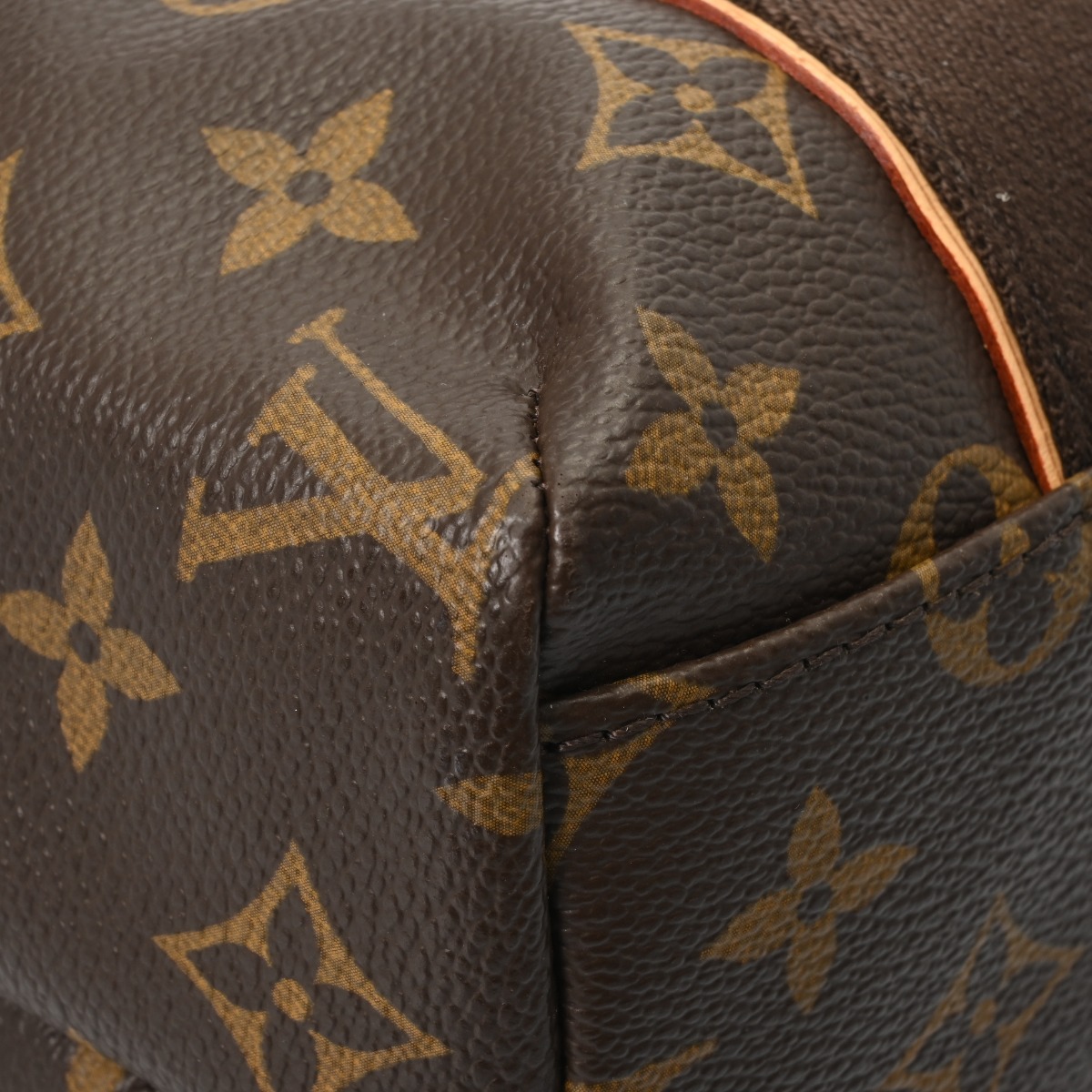 本物 ルイヴィトン モノグラム カバボ ブールブラウン M53013 ルイ ヴィトン モノグラム カバボブール ブラウン M53013