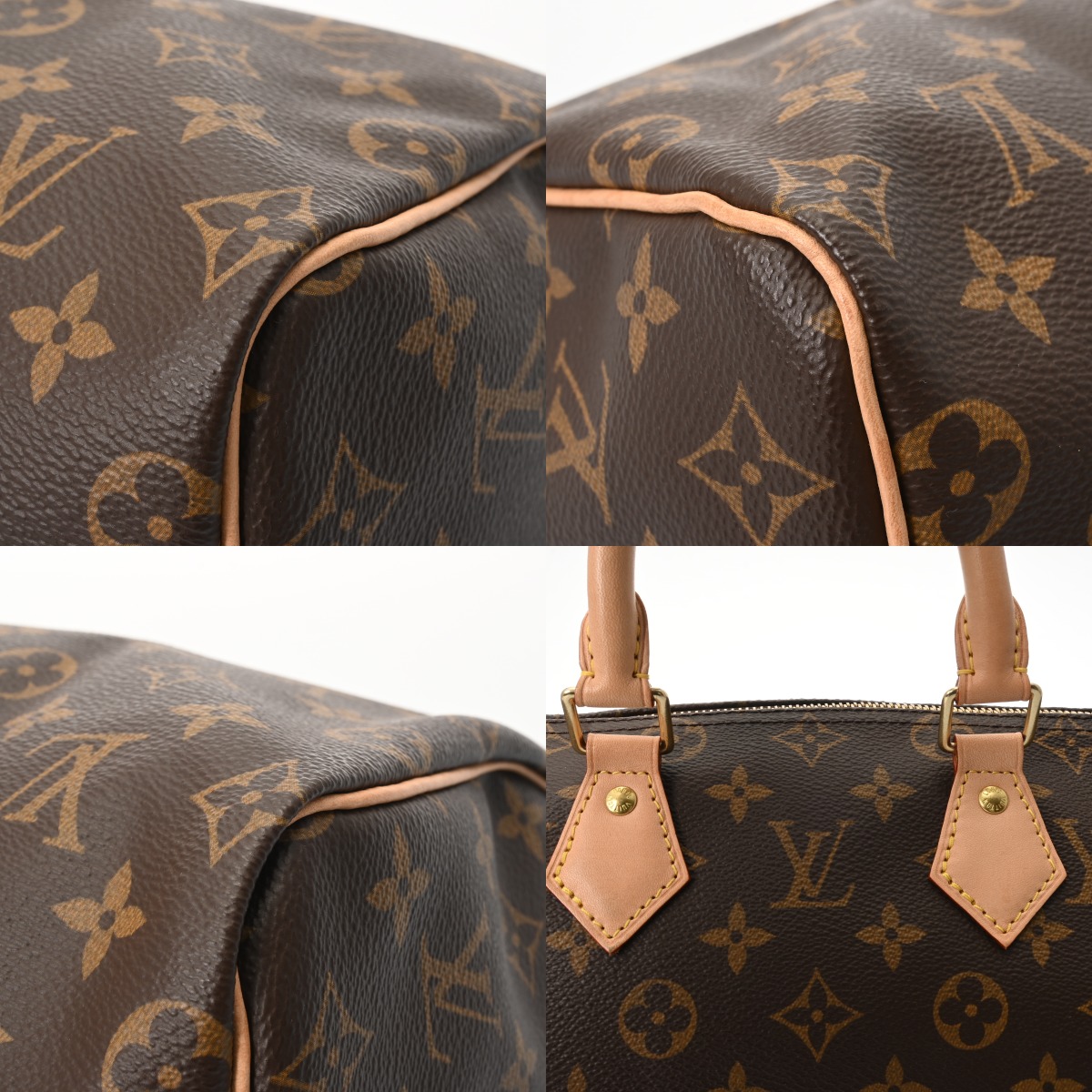 ルイ ヴィトン モノグラム スピーディ 25 新型 ブラウン M41109