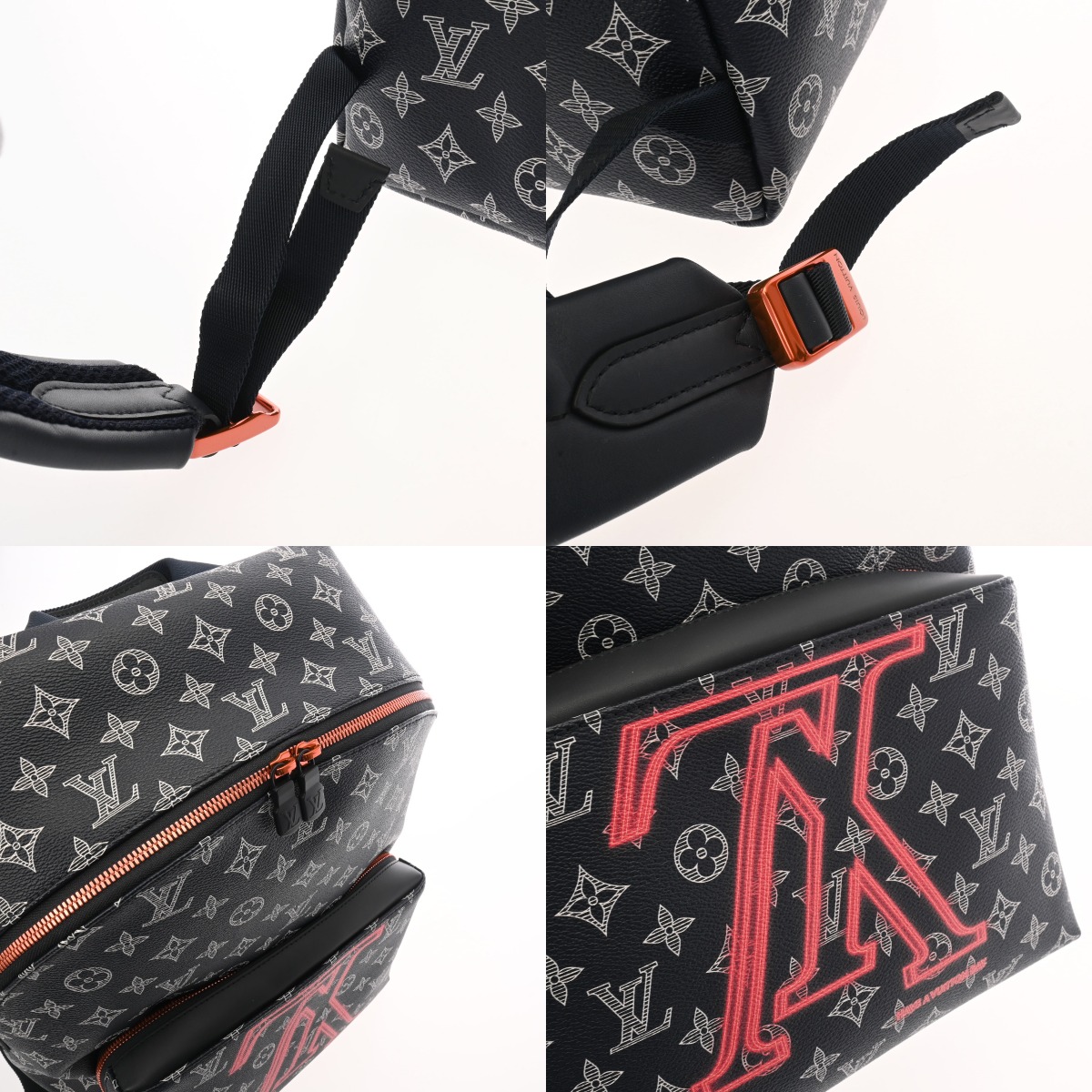 ルイ ヴィトン アップサイドダウン アポロバックパック ネイビー