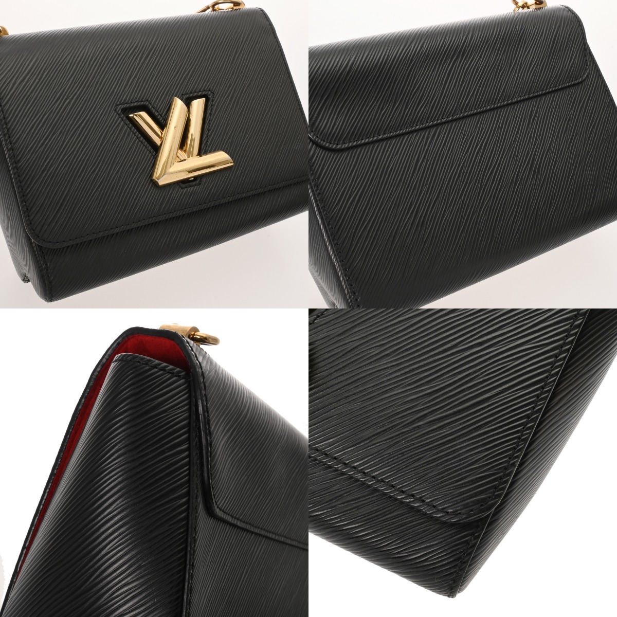 ルイ ヴィトン エピ ツイスト MM ノワール M59027 レザー