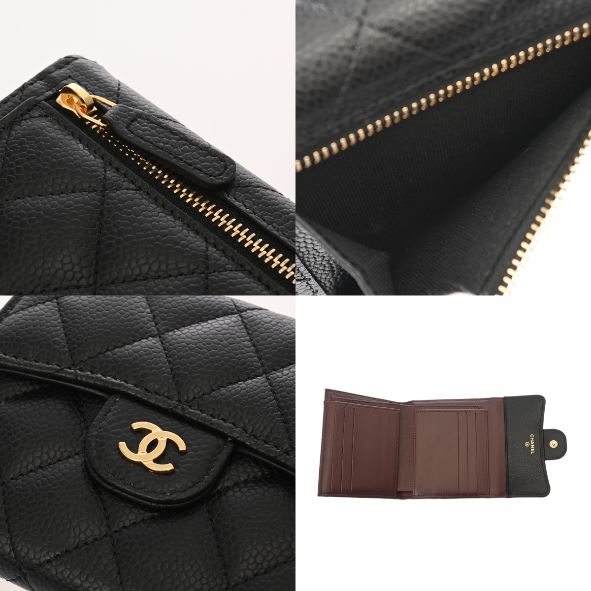 シャネル マトラッセ クラシック スモール フラップ ウォレット