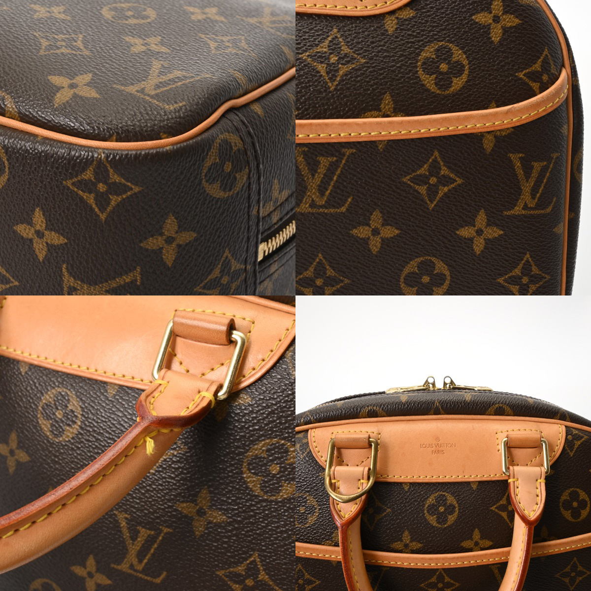 ルイ ヴィトン モノグラム トゥルーヴィル ブラウン M42228 モノグラム
