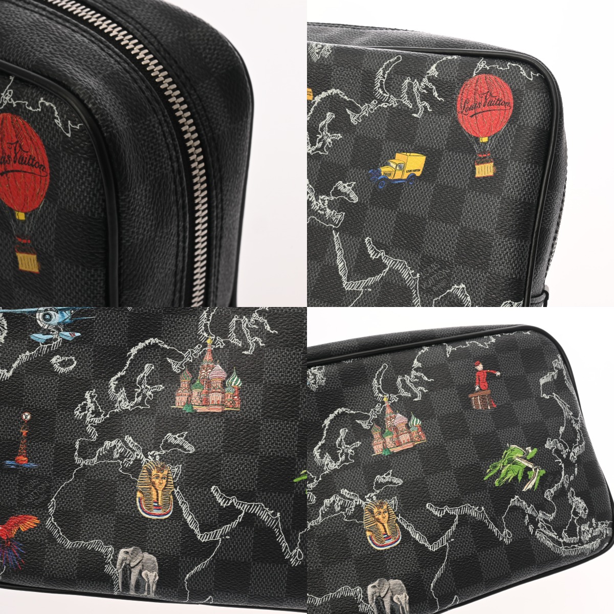 ルイ ヴィトン ダミエグラフィット トゥルース トワレ GM