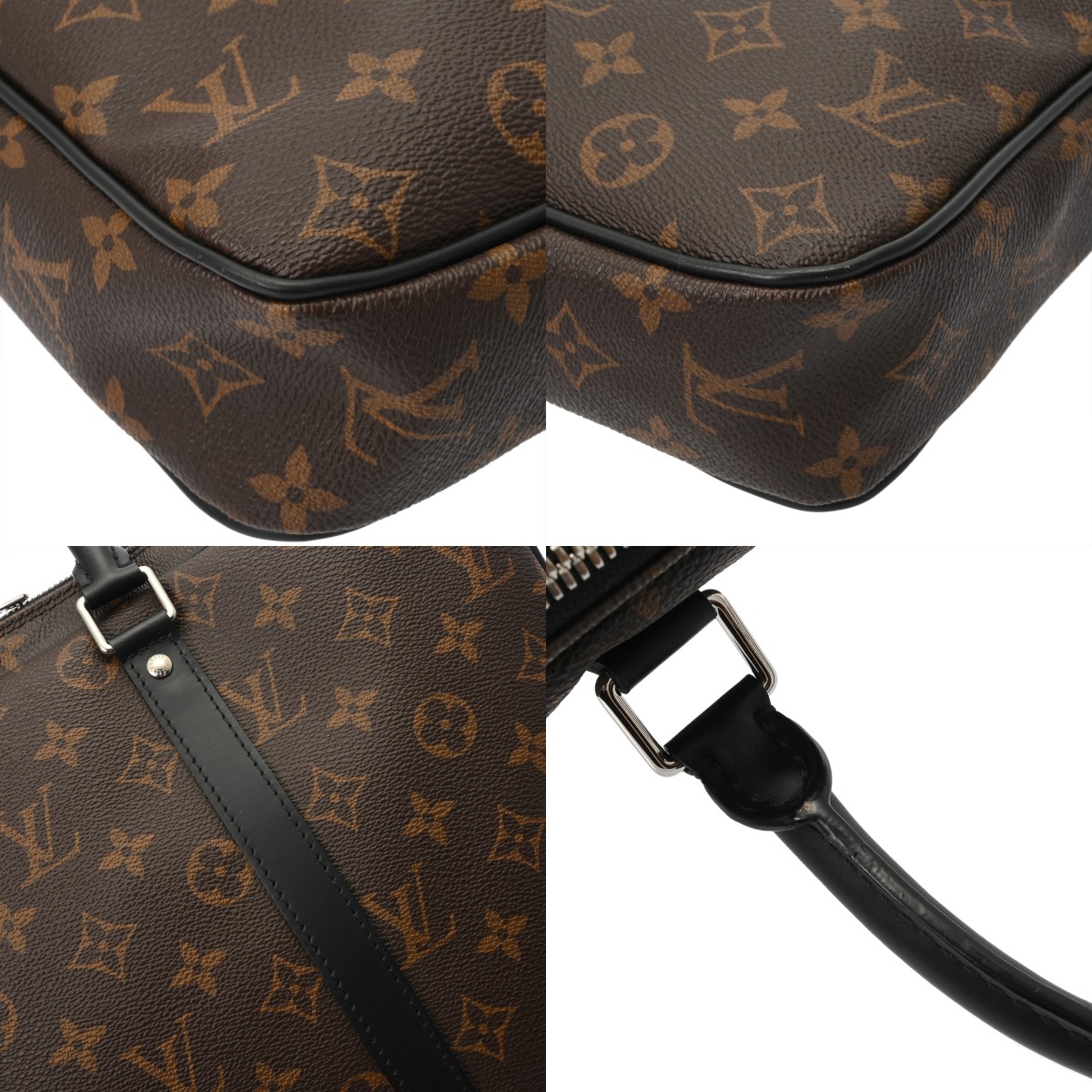 ルイ ヴィトン モノグラムマカサー PDV PM ブラウン M52005 モノグラム