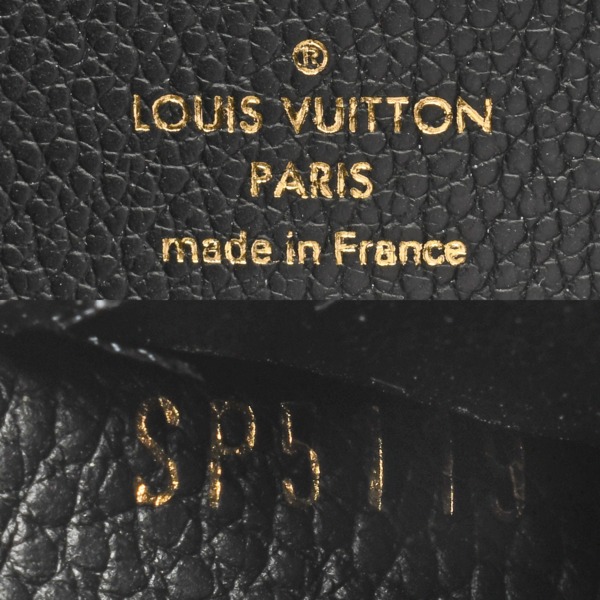 ルイ ヴィトン / LOUIS VUITTON モノグラム・アンプラント ポルトフォイユ・クレマンス　モノグラム・アンプラント　ノワール(黒)　 M60171 ポルトフォイユ・クレマンス　/　ラウンドファスナー長財布 ノワール/ゴールド金具 M60171 モノグラムアンプラント レ