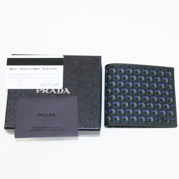 PRADA(プラダ) 札入れ - 2MO513 黒 レザー