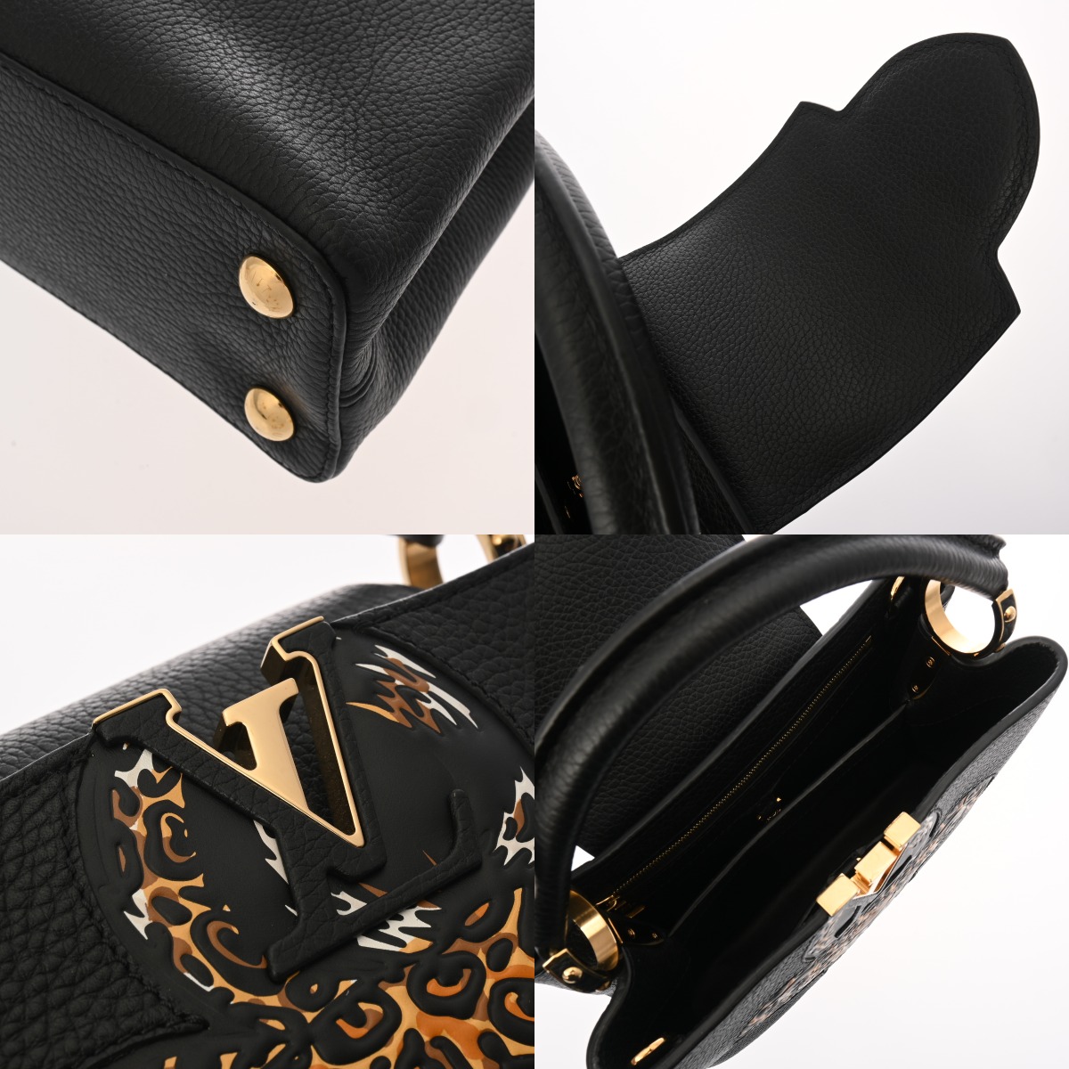 ルイヴィトン カプシーヌBB タイガー ノワール M54340 トリヨン