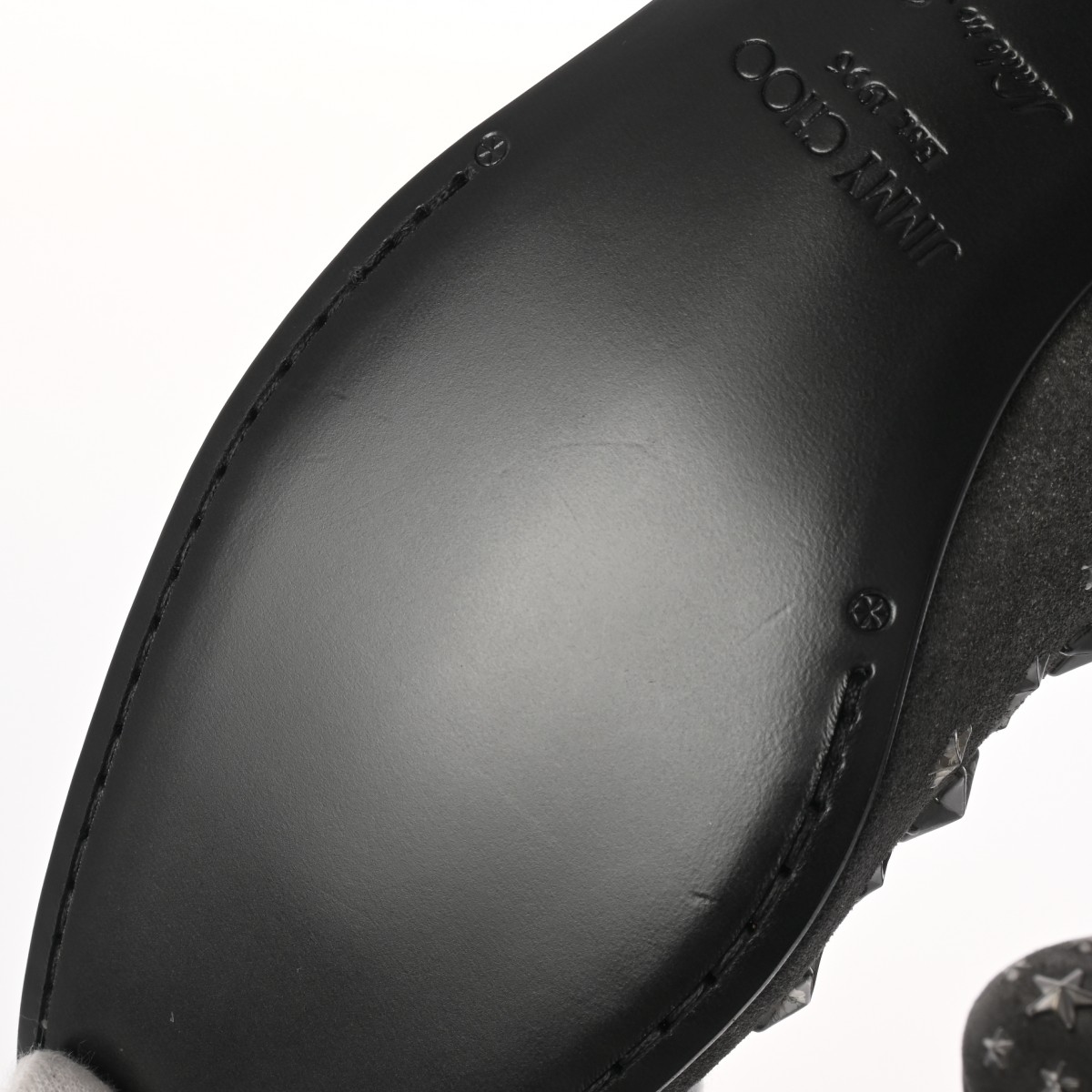 ジミーチュウ 星 スタッズ フラットシューズ 38.5(約25-25.5cm) ジミーチュウ 星 スタッズ フラットシューズ 38.5(約25-25.5cm