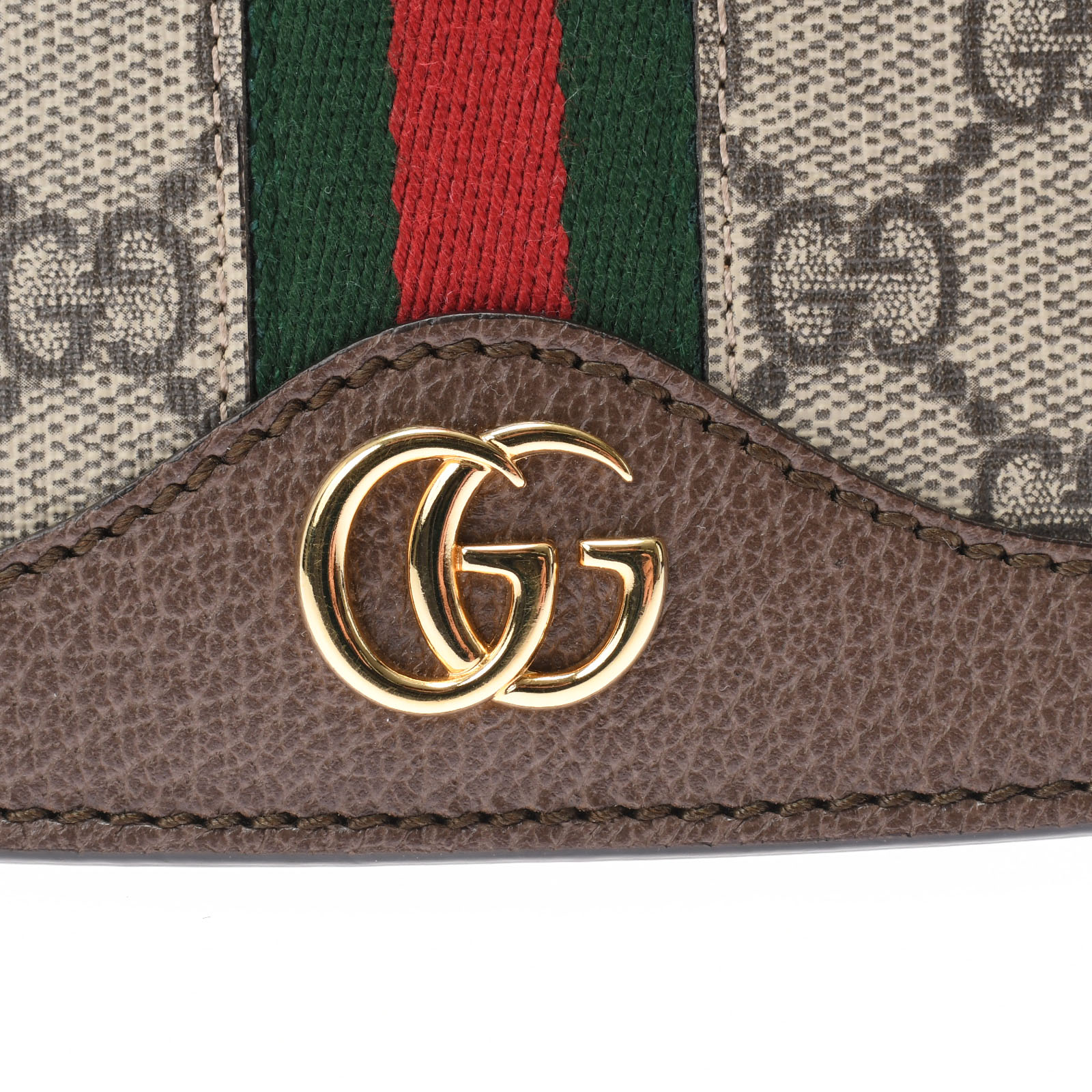 グッチ / GUCCI オフィディア GGスモール ショルダーバッグ ベージュ/ブラウン/ゴールド金具 601044 520981  GGスプリームキャンバス/レザー ユニセックス バッグ 【未使用】【bag】