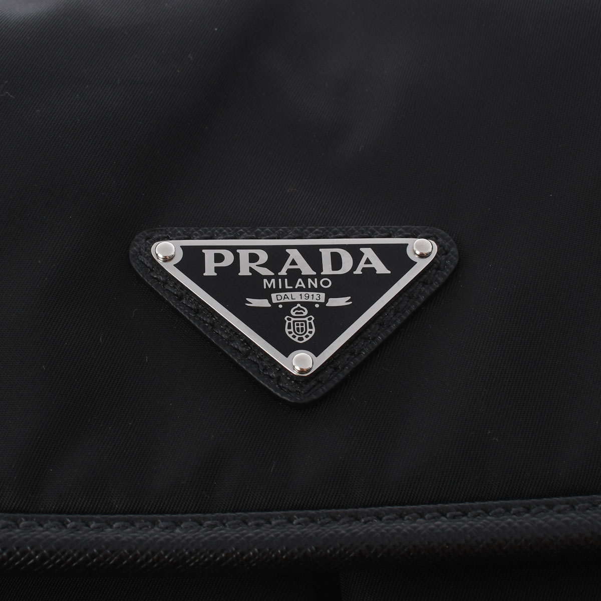 プラダ / PRADA ブラック/シルバー金具 2VD769 リナイロン ユニセックス バッグ 【未使用品】【bag】