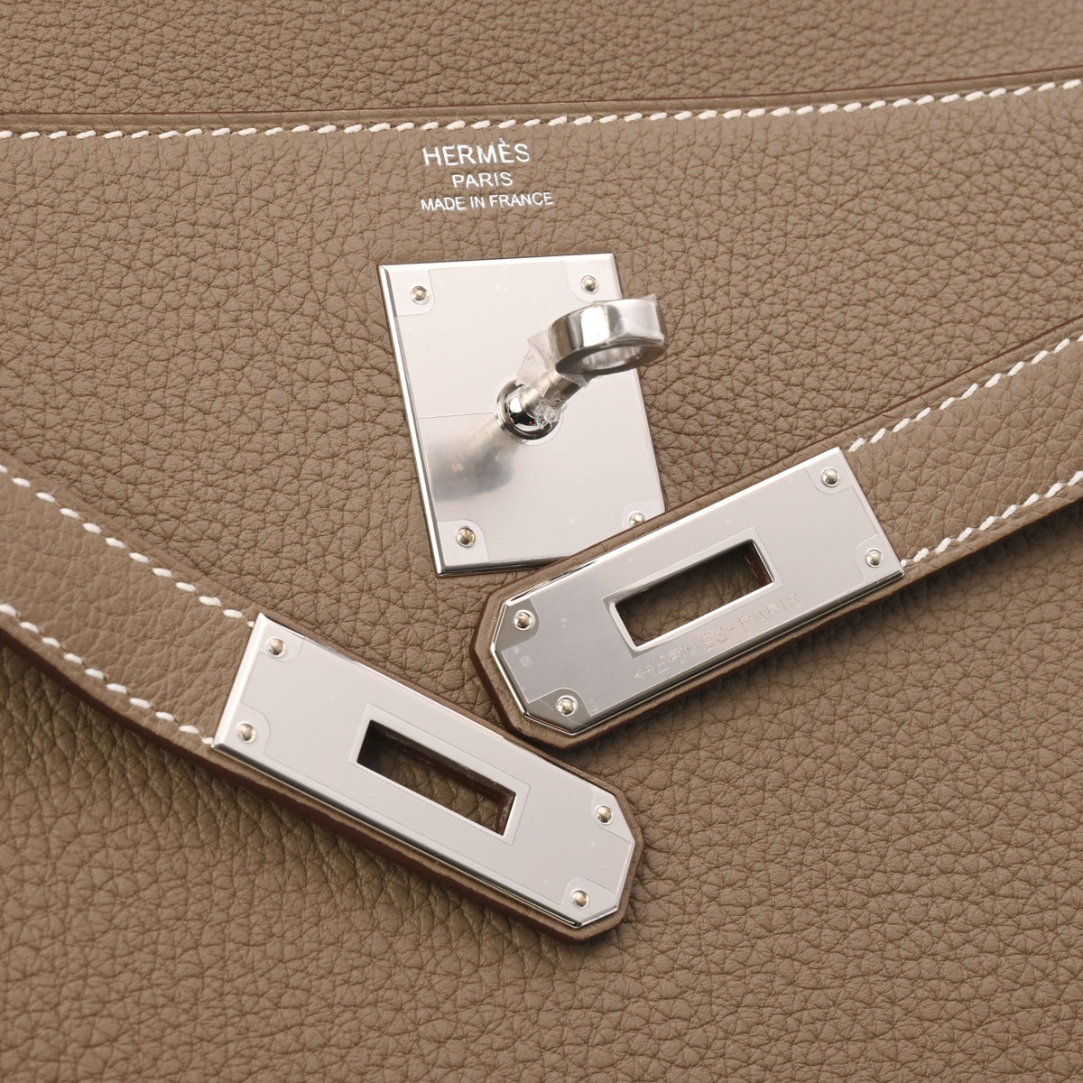 エルメス ケリー 28 内縫い 2WAY エトゥープ トゴ レディース バッグ