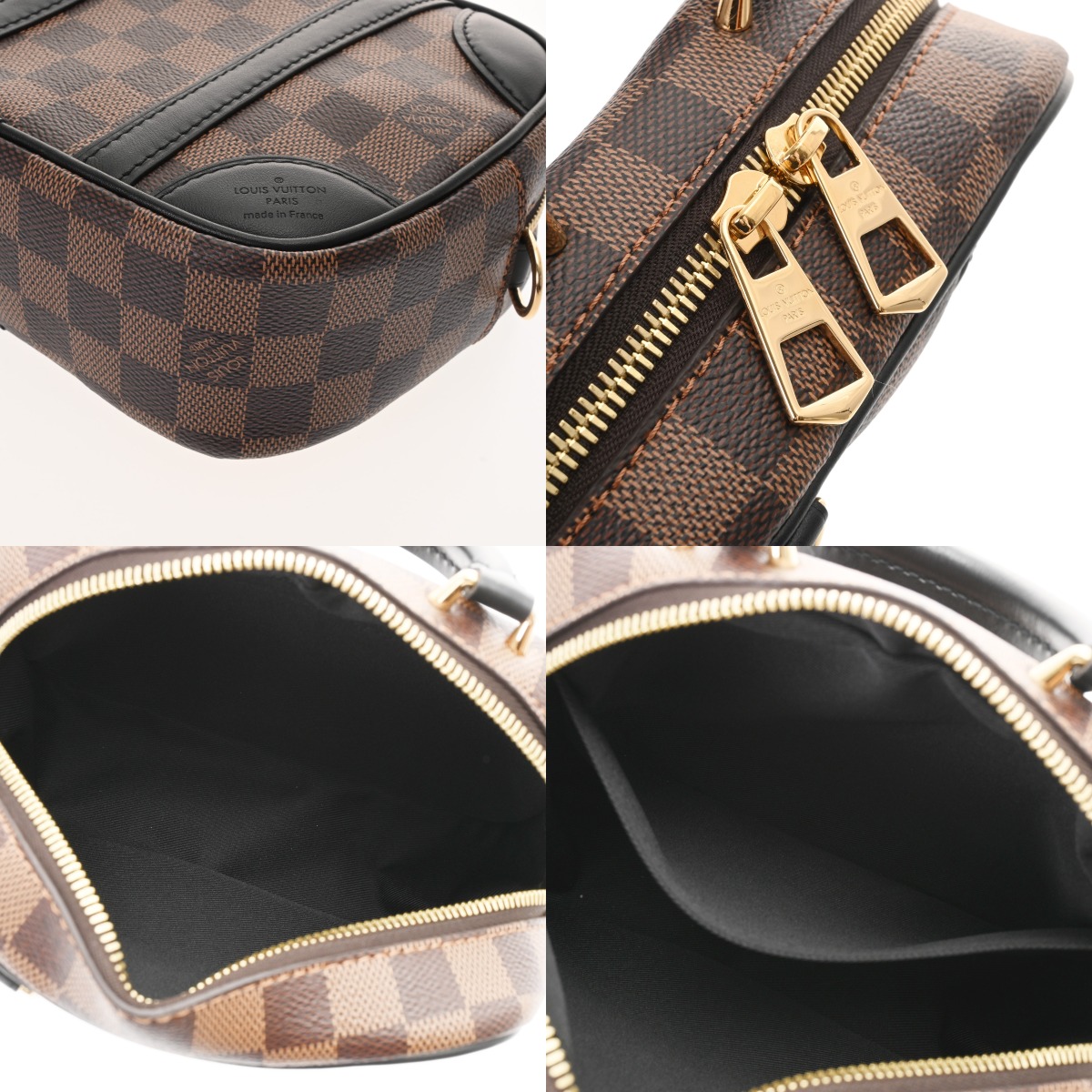 ルイ ヴィトン ダミエ ヴァリゼット スープル BB ブラウン