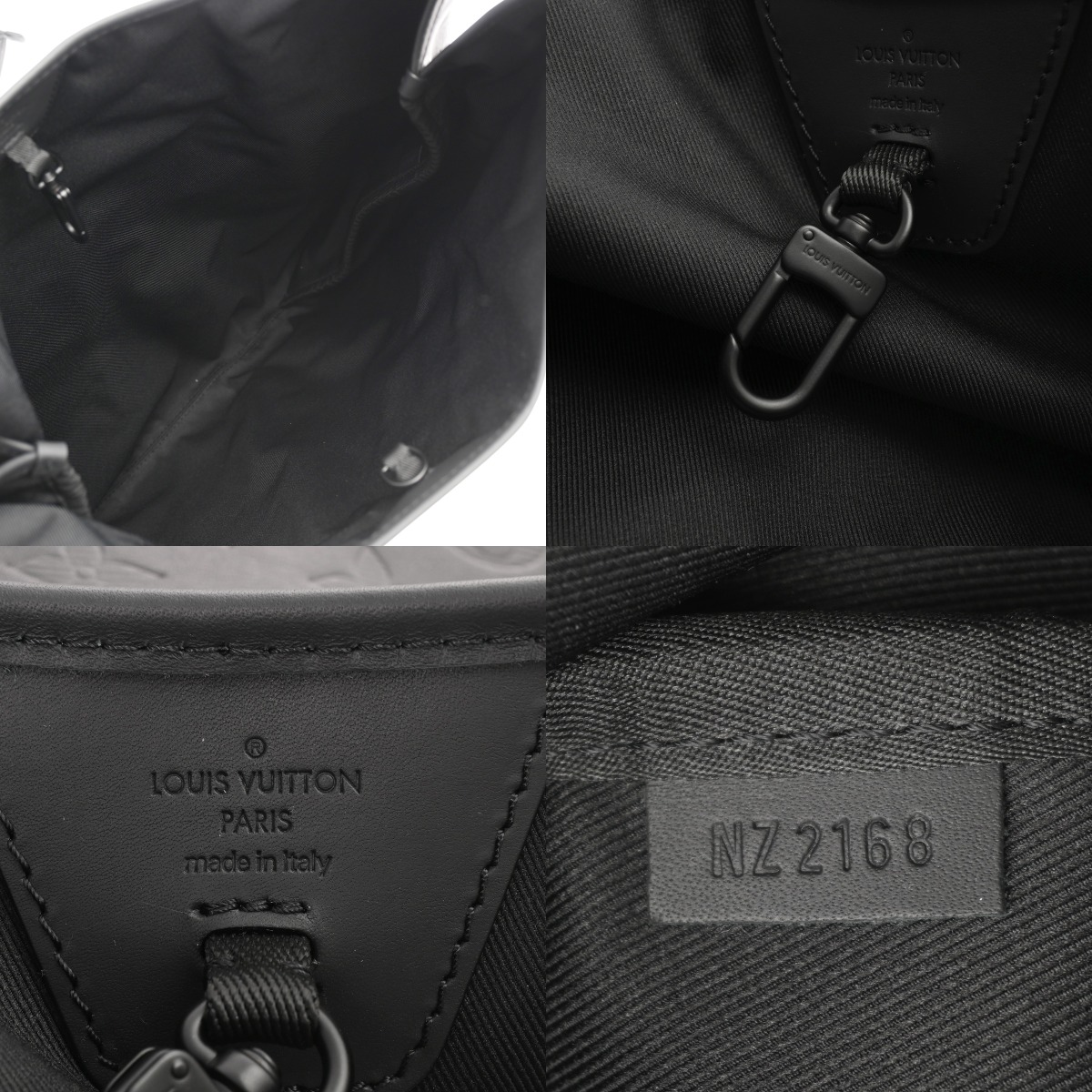 ルイ ヴィトン モノグラムシャドウ トートバッグ ブラック