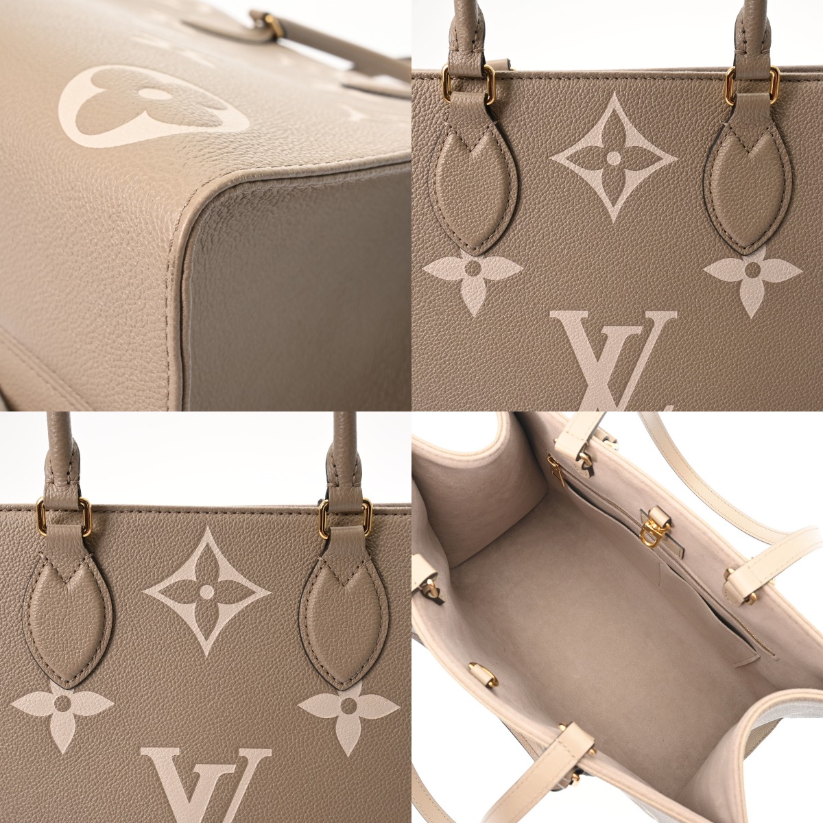 ルイ ヴィトン バイカラーモノグラムアンプラント オンザゴー MM